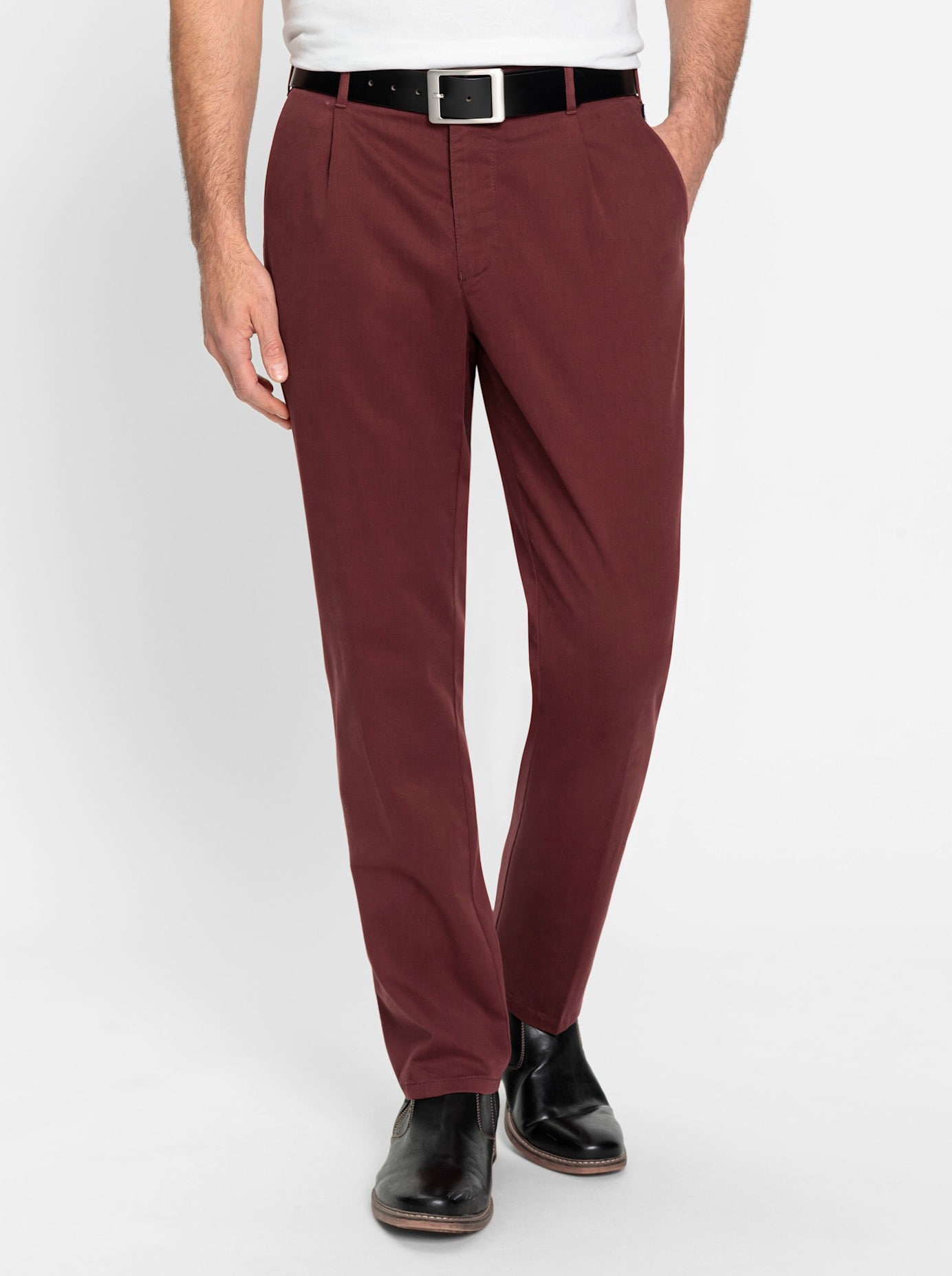 Bundfaltenhose