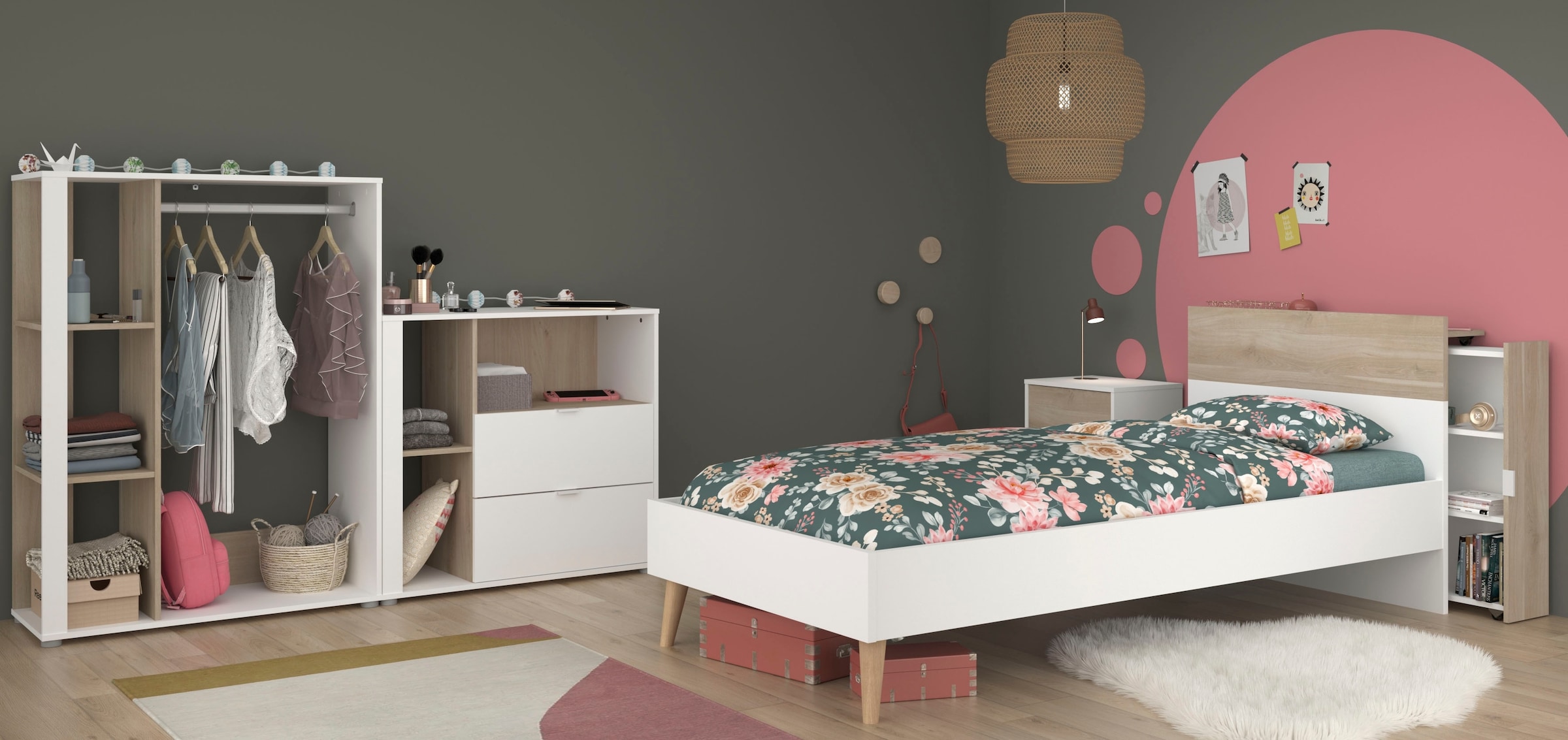 Parisot Jugendzimmer-Set »Parisot Aalborg 5«, (Set, 5 tlg.)