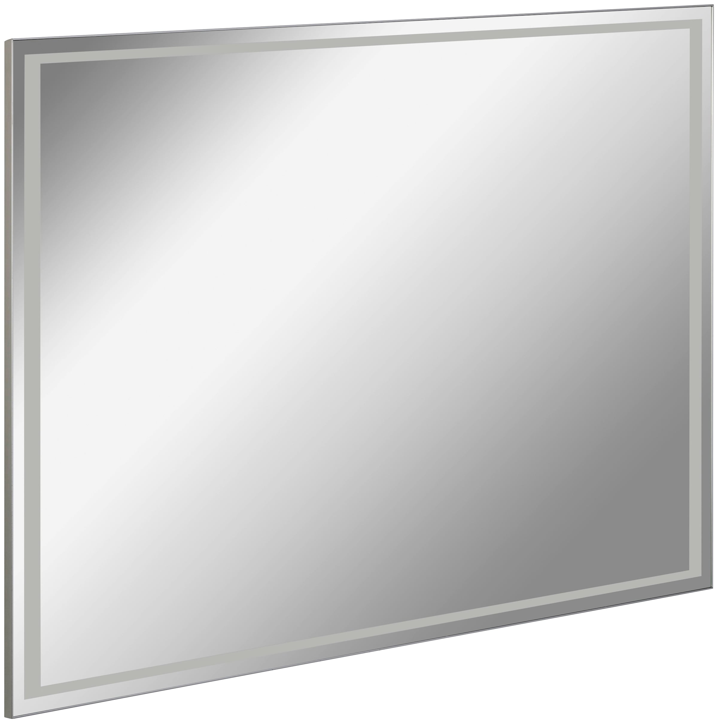 FACKELMANN Badspiegel "Framelight 100", (1 St.), 80 x 60 cm,LED