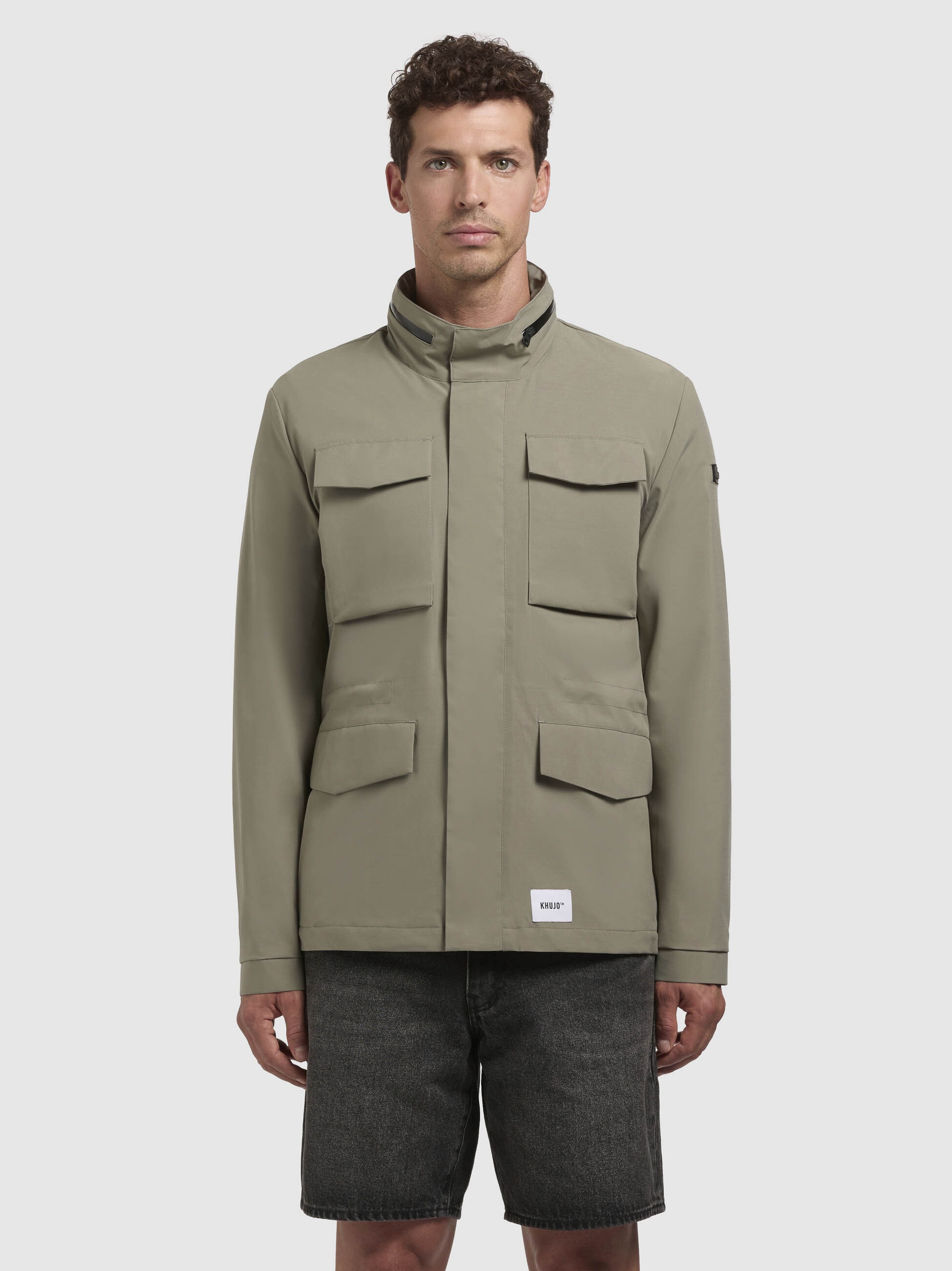 khujo Fieldjacket "ARLO", mit Kapuze günstig online kaufen