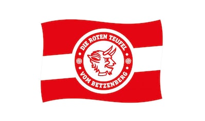 Wandtattoo »1.FC Kaiserslautern Fahne«, (1 St.)