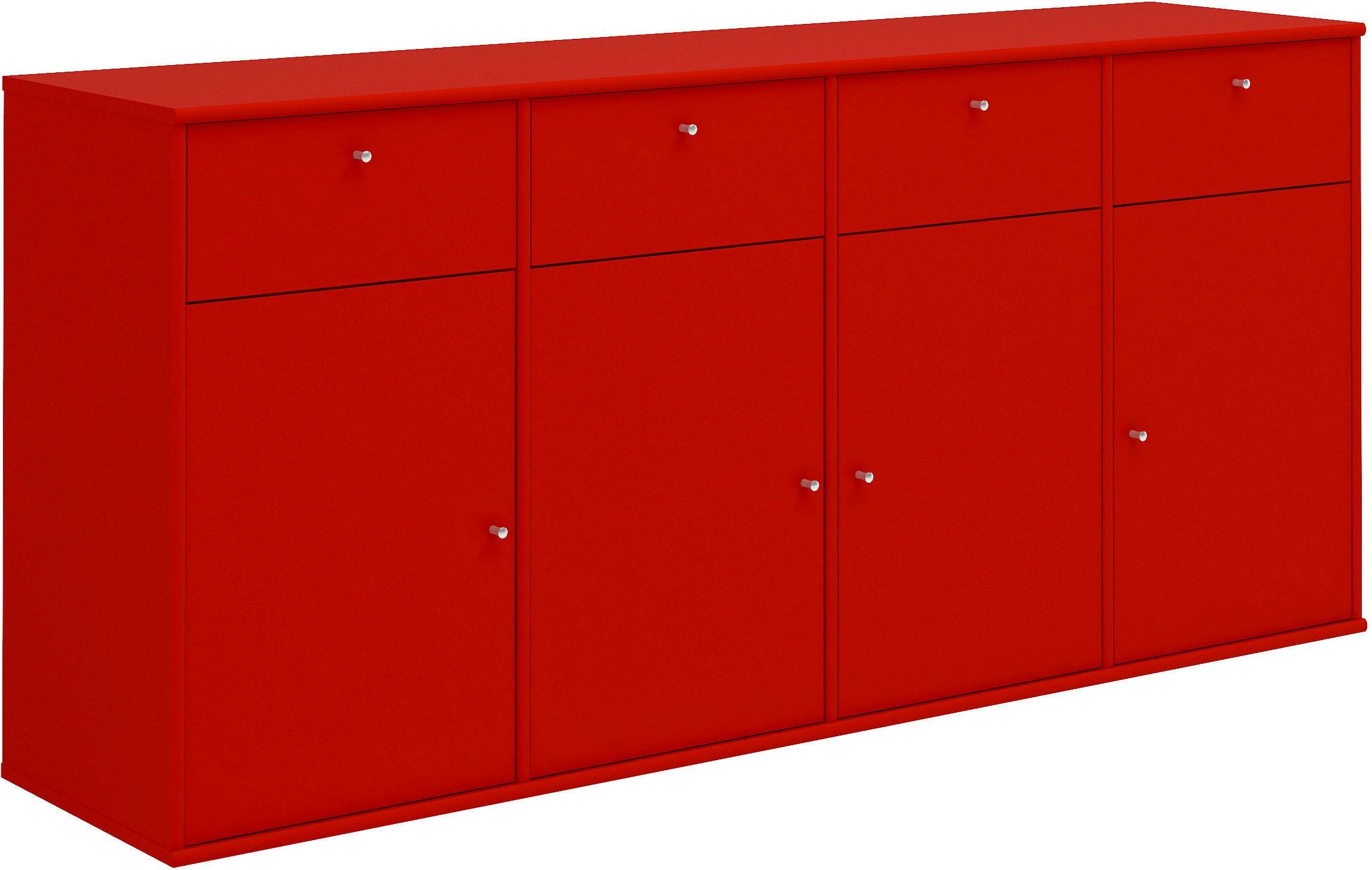 Hammel Furniture Sideboard »Mistral, Hochwertig Schrank, hängend/stehend montierbar«, mit Türen und Schubladen, B: 177 cm, anpassungsbar Designmöbel