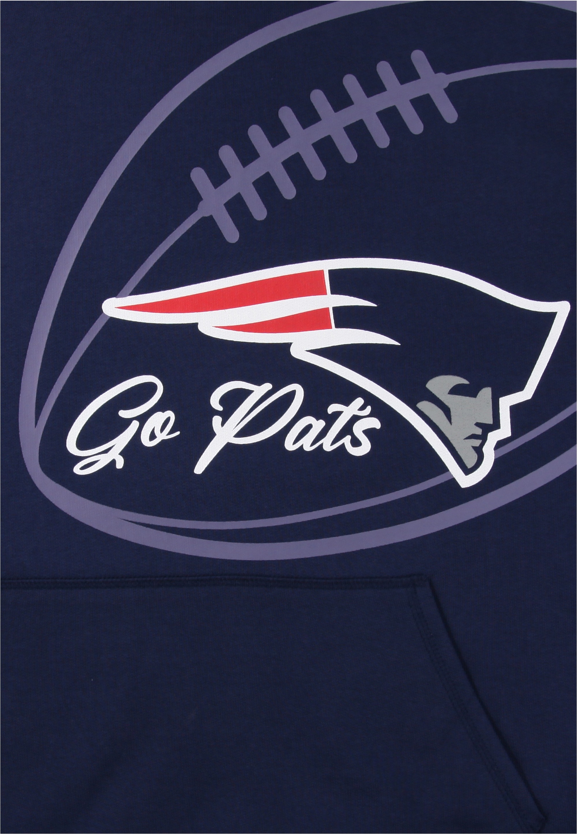 Recovered Kapuzensweatshirt »NFL Patriots Go Pats«, für alle New England Patriots-Fans