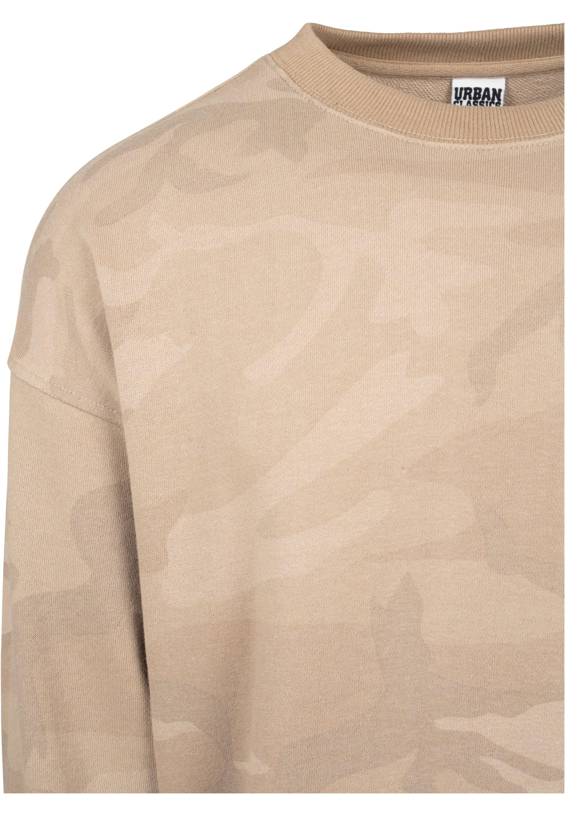 URBAN CLASSICS Rundhalspullover »Urban Classics Herren Camo Crewneck«, (1 tlg.)