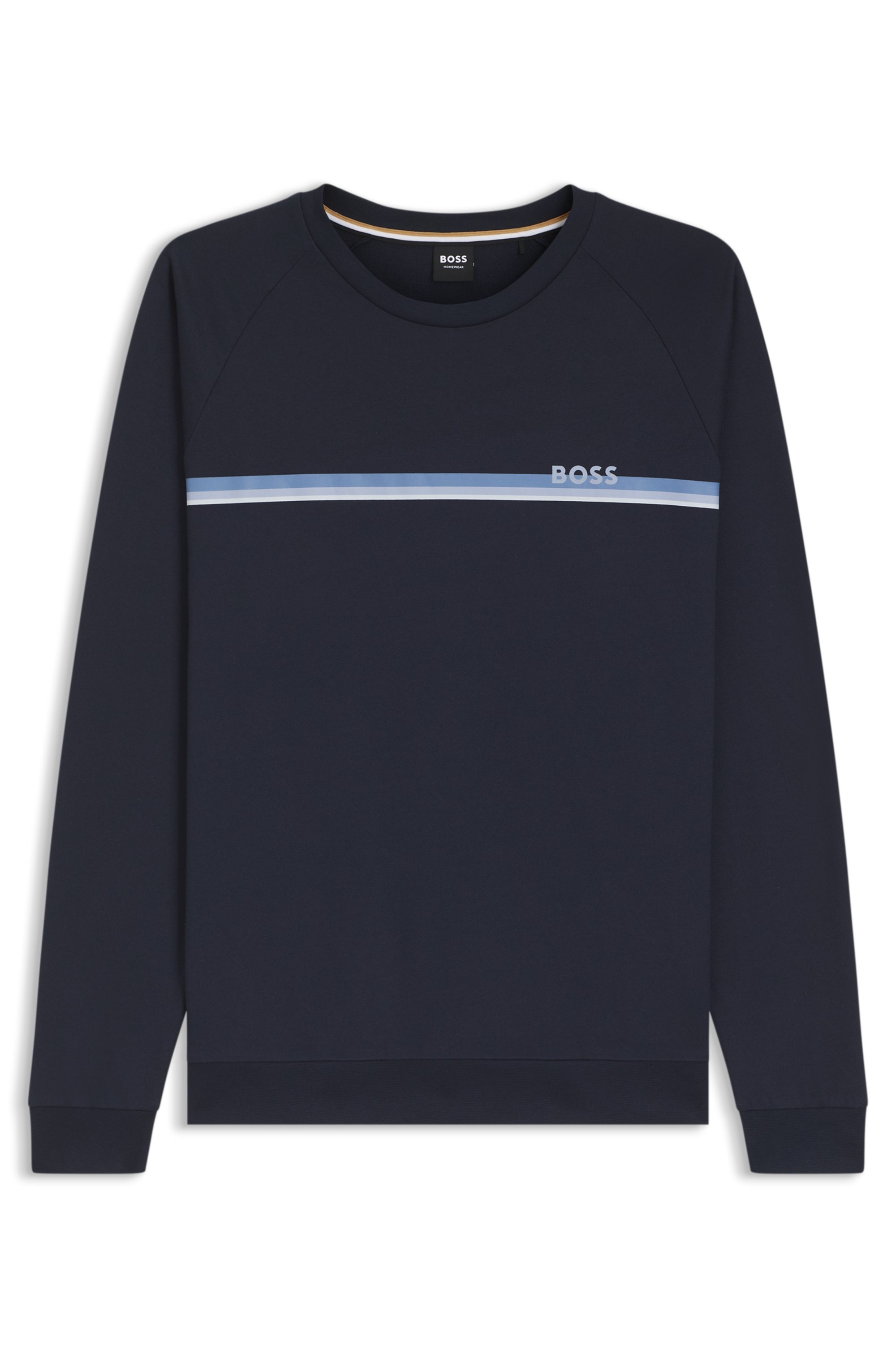 Boss Sweat-shirt Authentic 10269562 Dark Blue L Homme 3