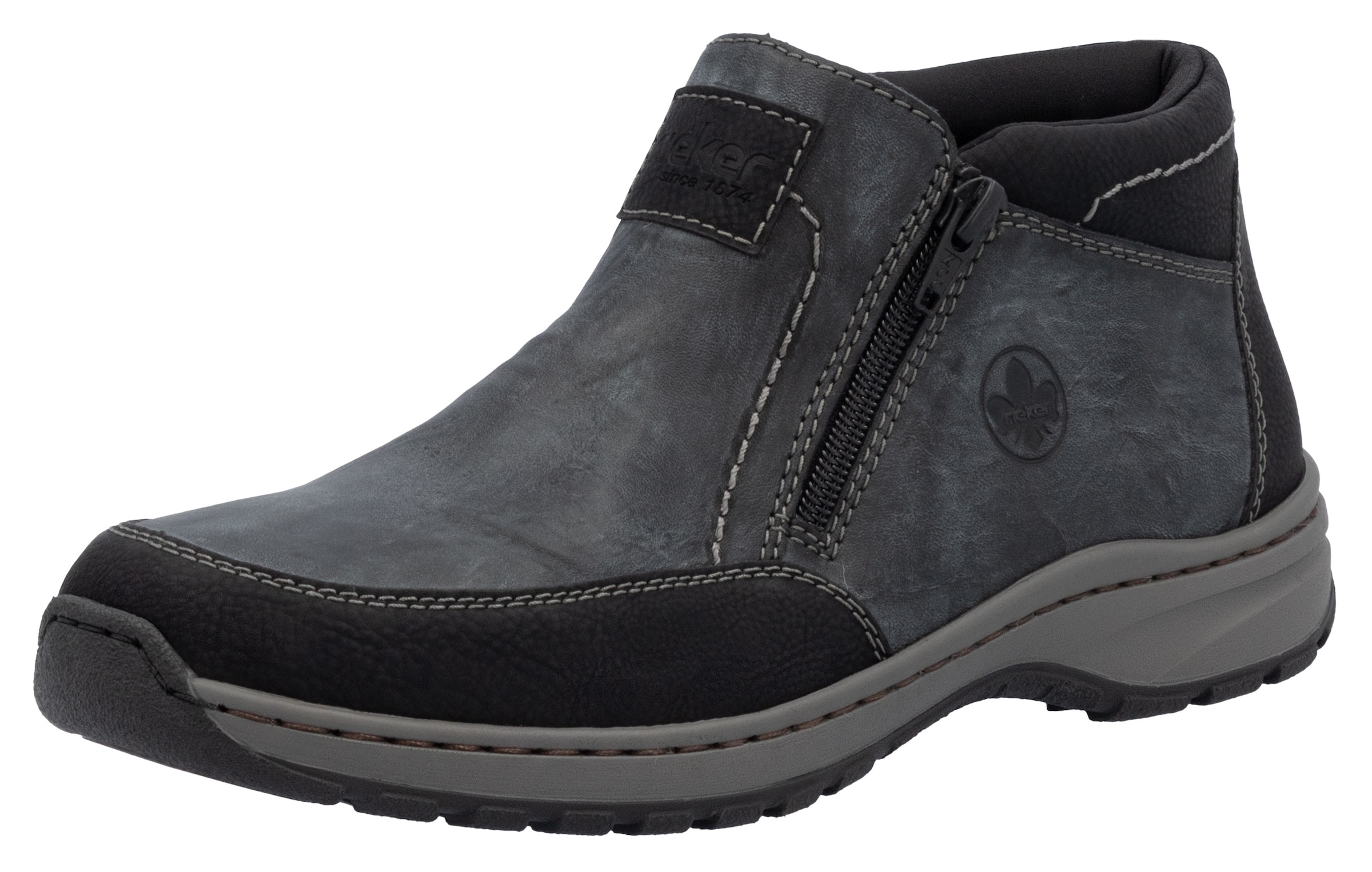 Rieker Winterboots, Winterstiefelette, Halbschuh mit beidseitigen Reißversc günstig online kaufen