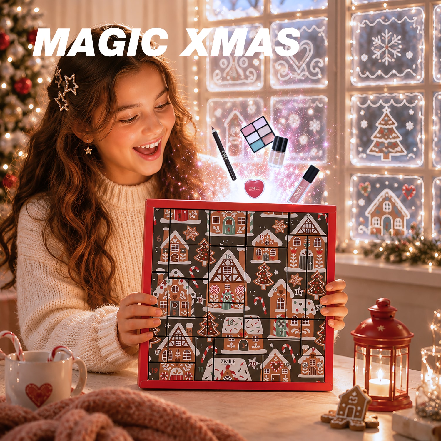 ZMILE COSMETICS Kosmetik-Adventskalender »ZMILE COSMETICS  Adventskalender Puzzle Ginger Glow« ab 12 Jahren vegan