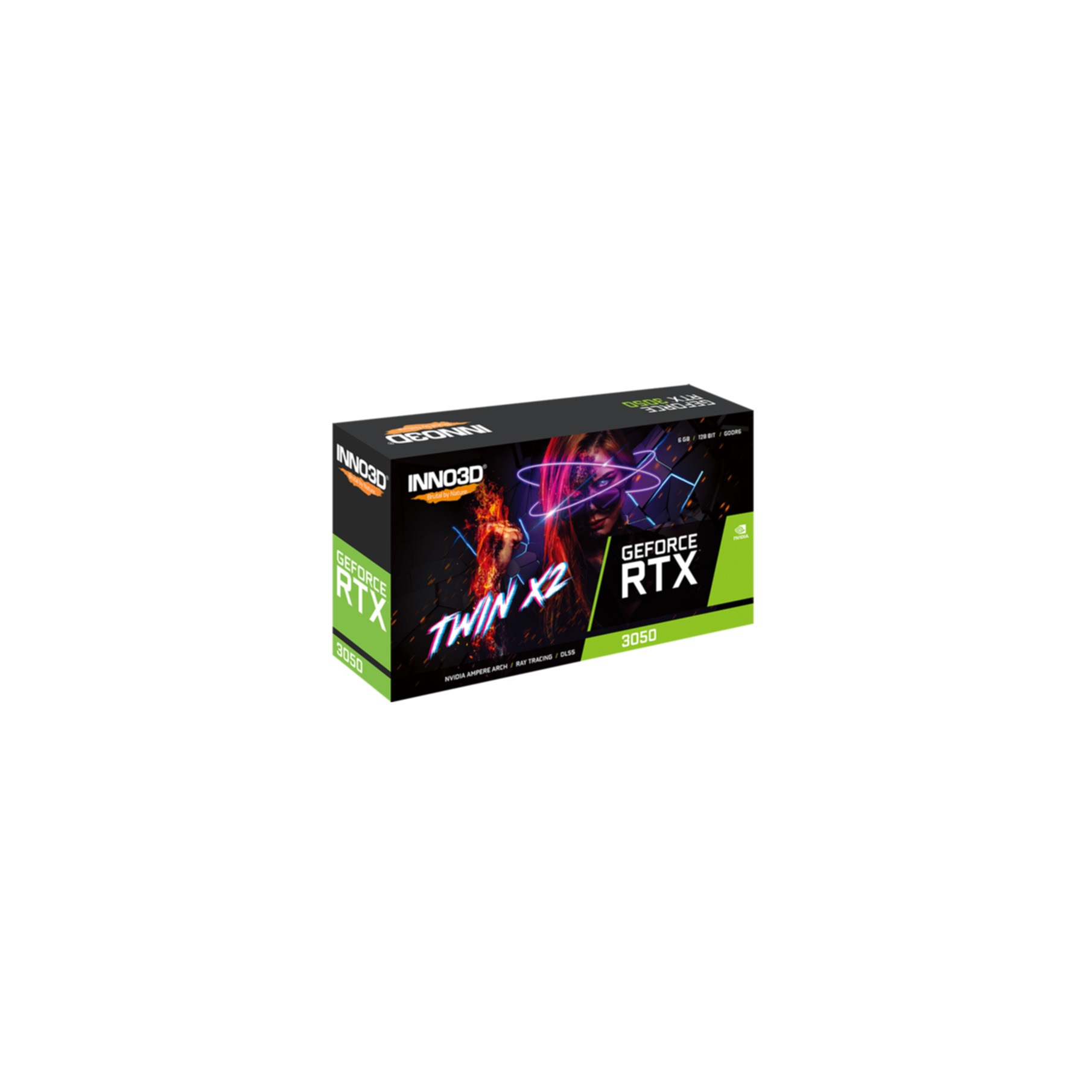 Inno3D Grafikkarte »GeForce RTX 3050 TWIN X2 OC«