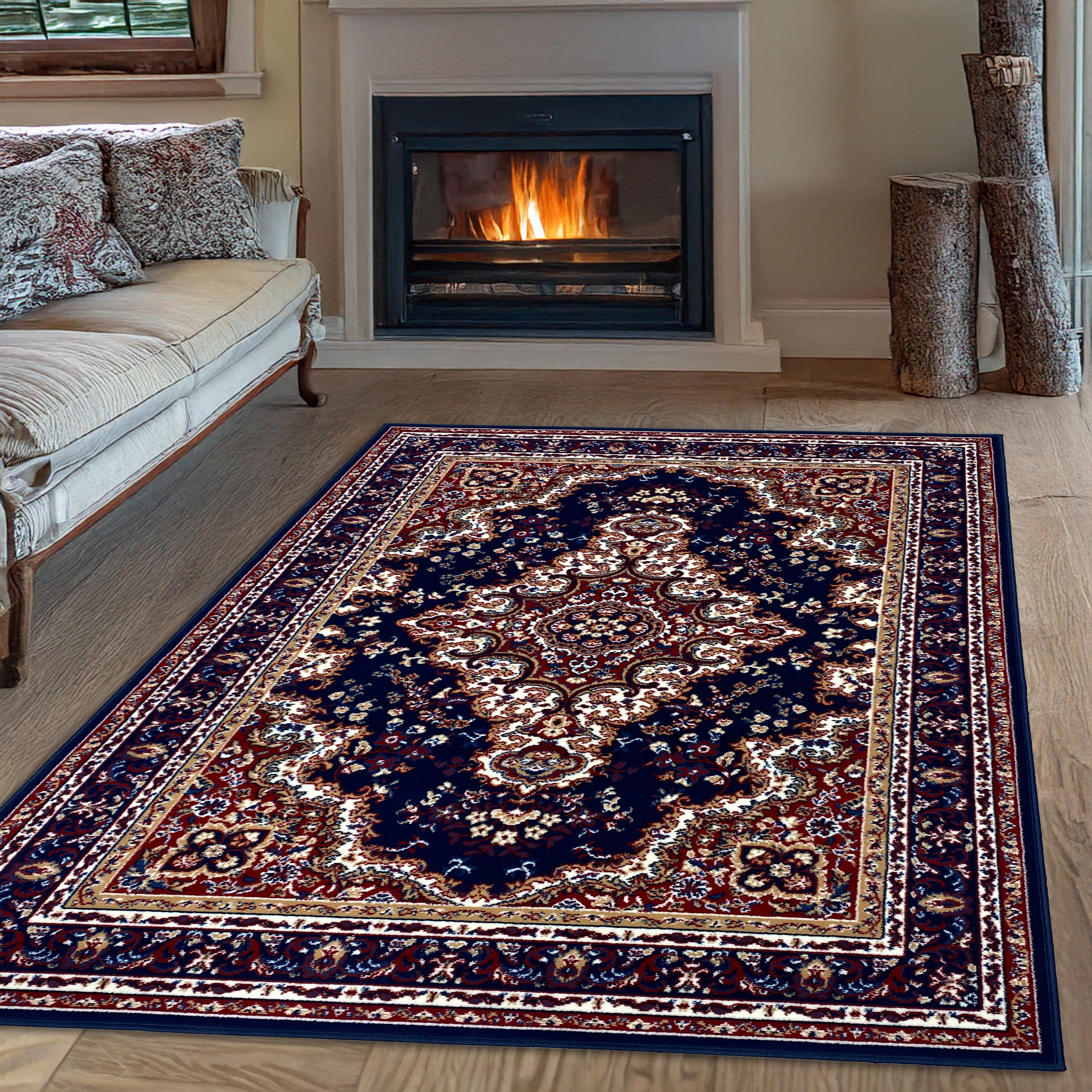 my home Teppich "Oriental, Made in Belgium" rechteckig 7 mm Höhe Orient-Opt günstig online kaufen