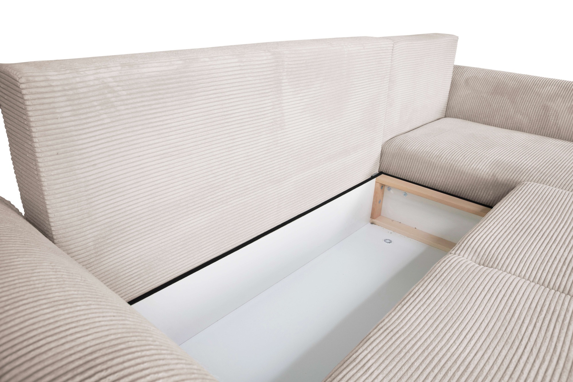 INOSIGN Ecksofa »BEATRICE optionale Schlafsofa mit Bettkasten, B/T/H: 265/170/86 cm«, L-Form, wahlweise auch mit Bettfunktion und Bettkasten