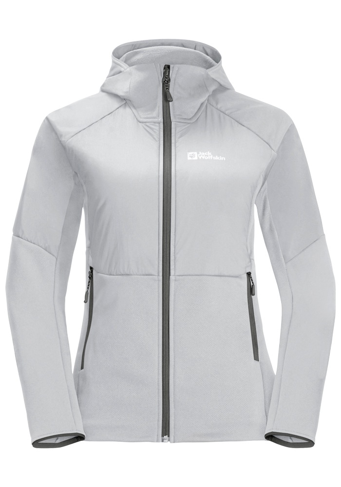 Jack Wolfskin Kapuzenfleecejacke »ALPGRAT PRO INS FZ W«, mit Kapuze