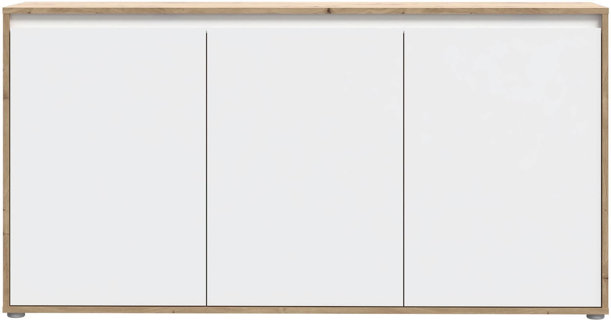 Thumbnail - FORTE Sideboard "Kommode groß Breite ca 152 cm", (B/H/T 152,3/78,5/42 cm), grifflose Front, viel Stauraum