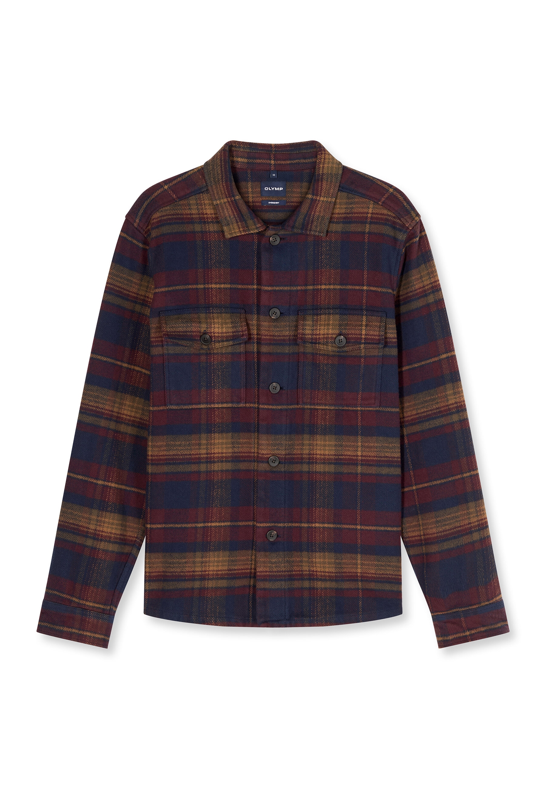 OLYMP Langarmhemd »OLYMP Casual, Overshirt, Kent«