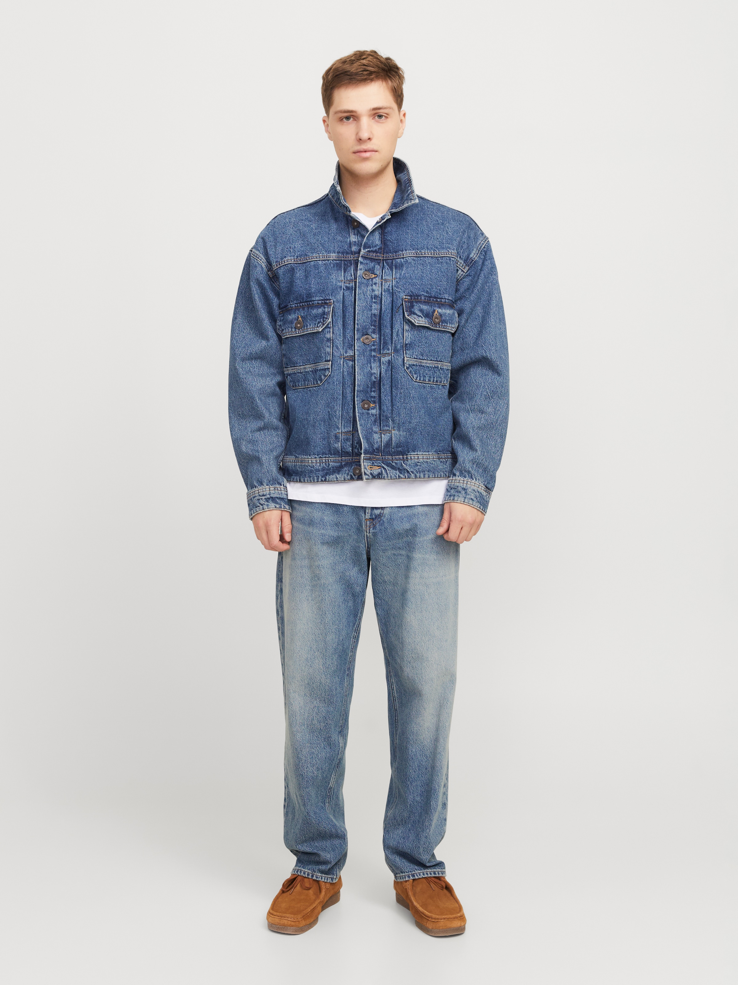 Jack & Jones Loose-fit-Jeans »JJIEDDIE JJORIGINAL MF 710«