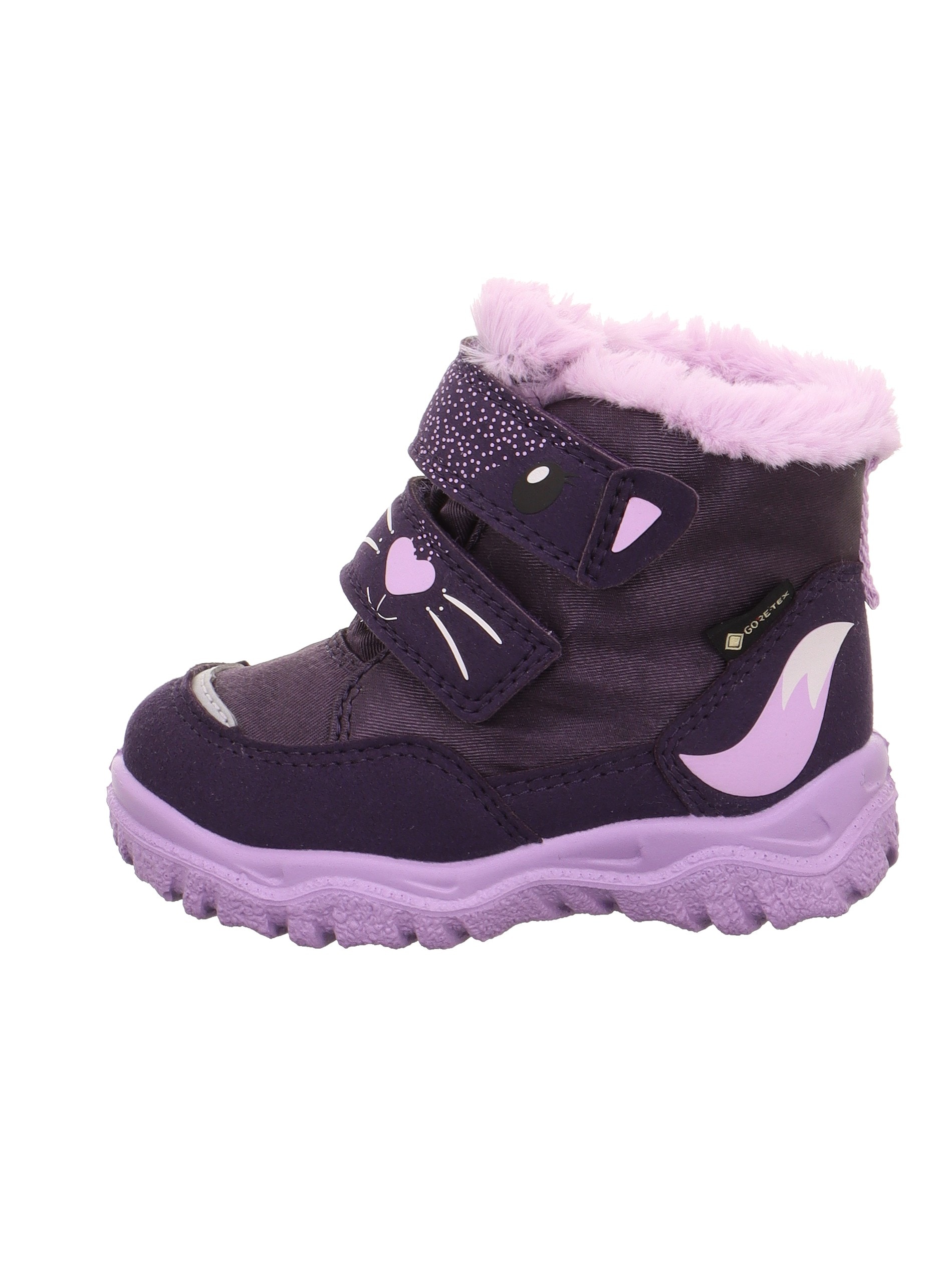 Superfit Winterboots »HUSKY+, WMS: weit«  Klettboots mit süßem Tiermotiv, Größenschablone zum Download