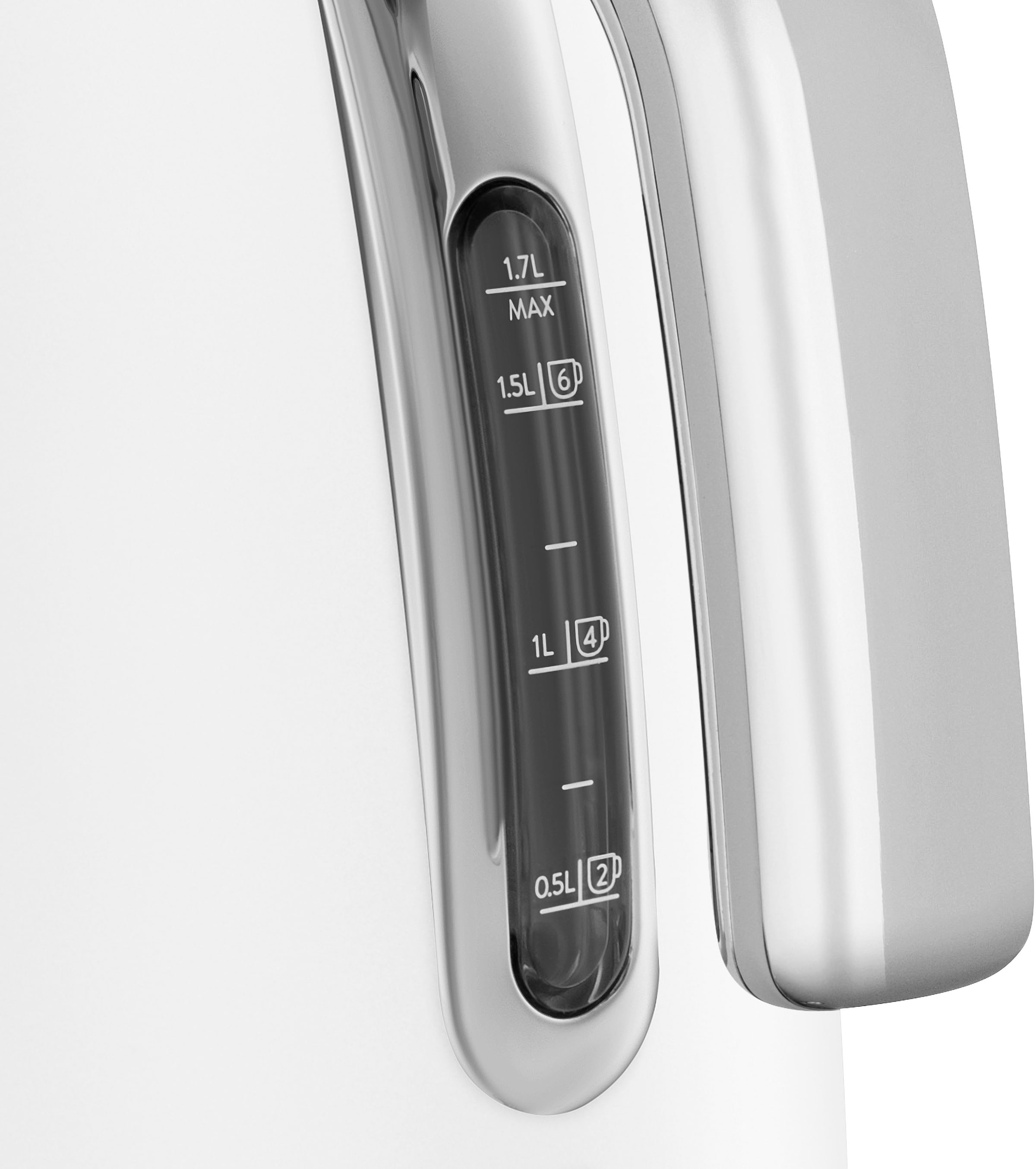 Smeg Wasserkocher »KLF03WHMEU«, 1,7 l, 2400 W