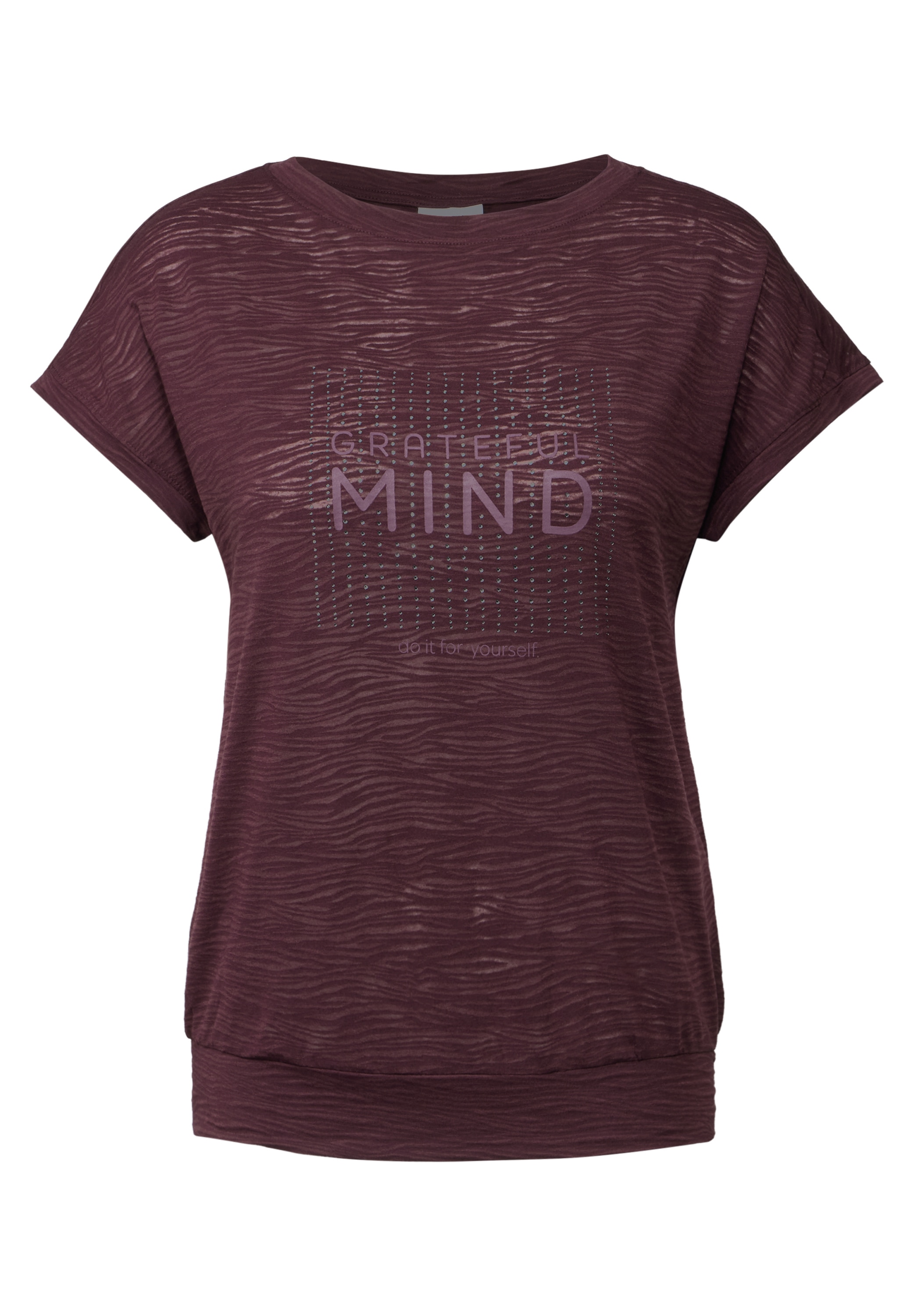 Cecil T-Shirt, mit U-Boot-Ausschnitt