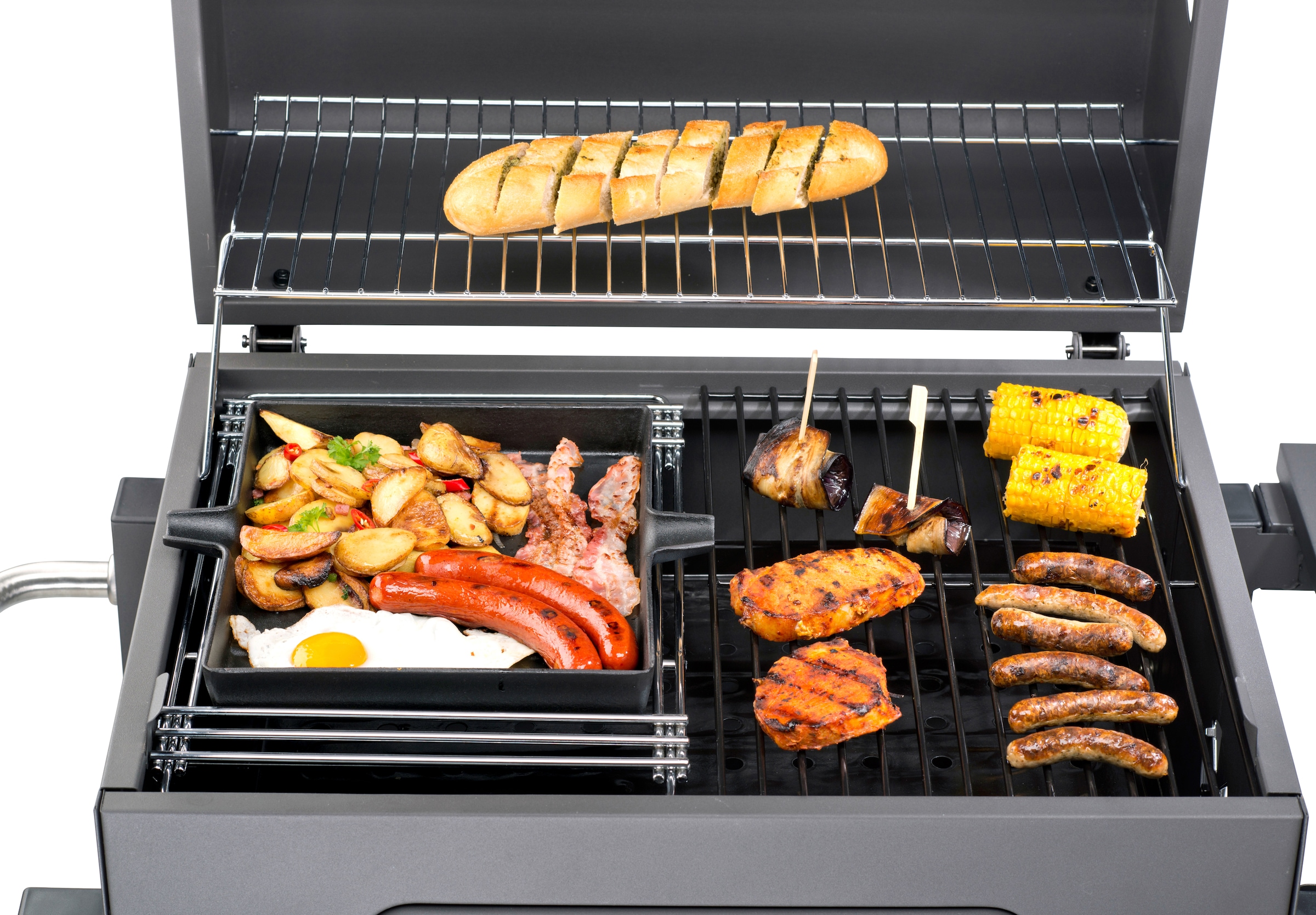 Gusseisen, Grillpfanne kaufen »Rost-in-Rost-System«, Tepro BAUR cm 28x23,5 |