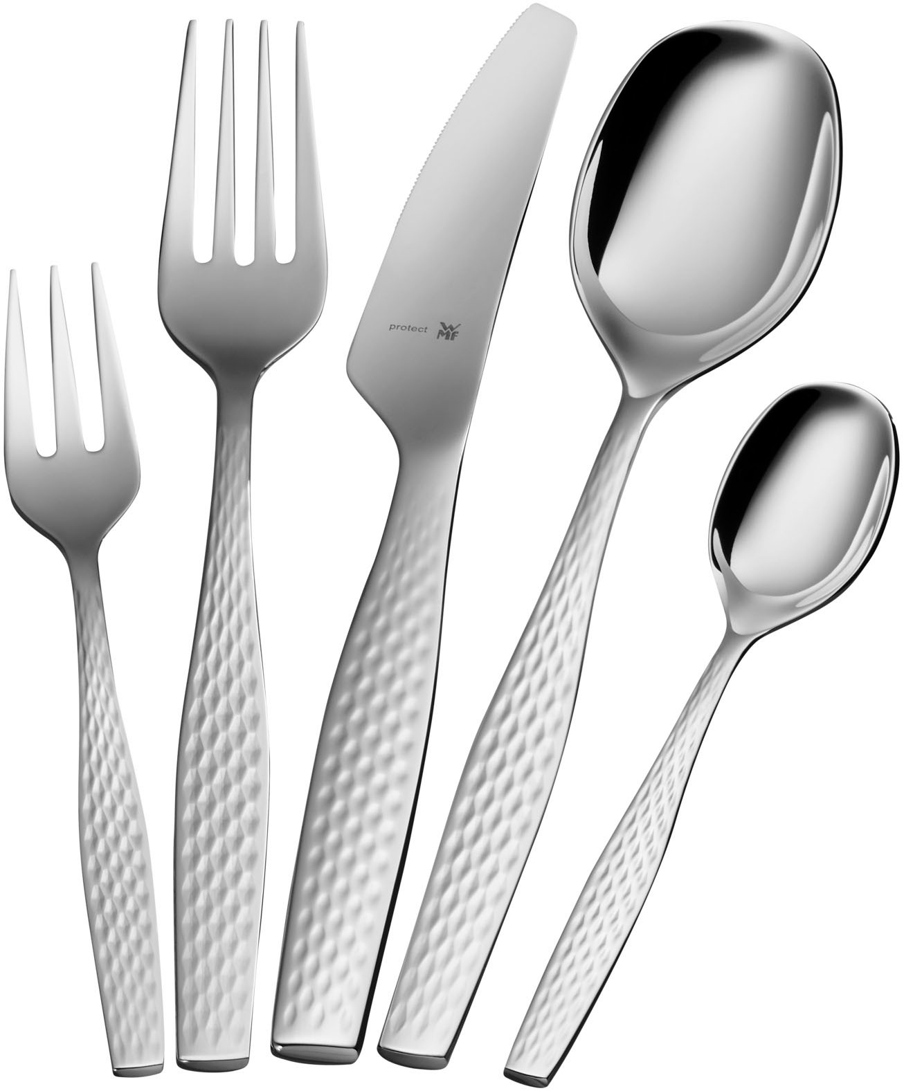 WMF Besteck-Set »Sentic«, (Set, 30 tlg.), ergonomisch, Cromargan protect