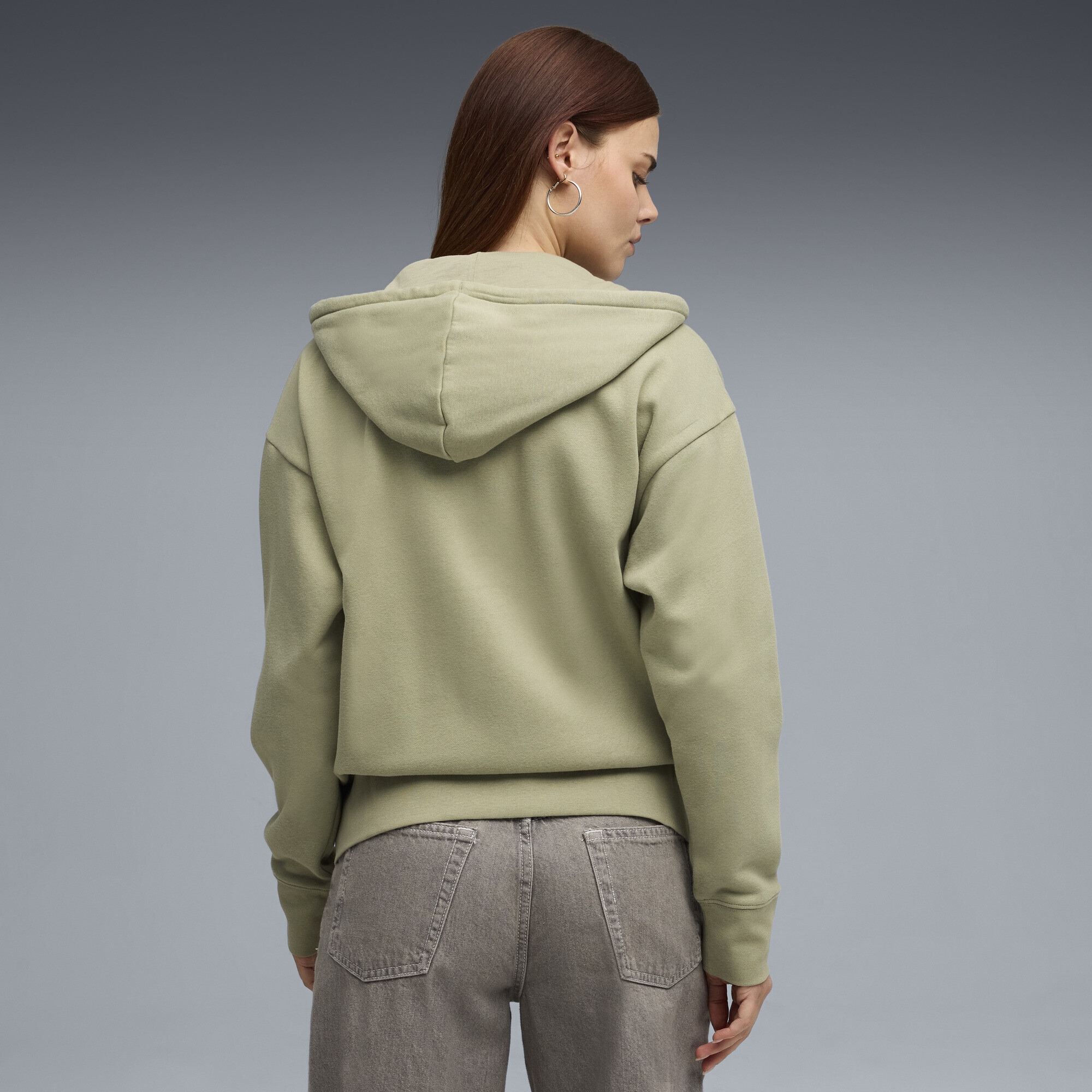 PUMA Sweatjacke »HER Relaxed Kapuzenjacke Damen«