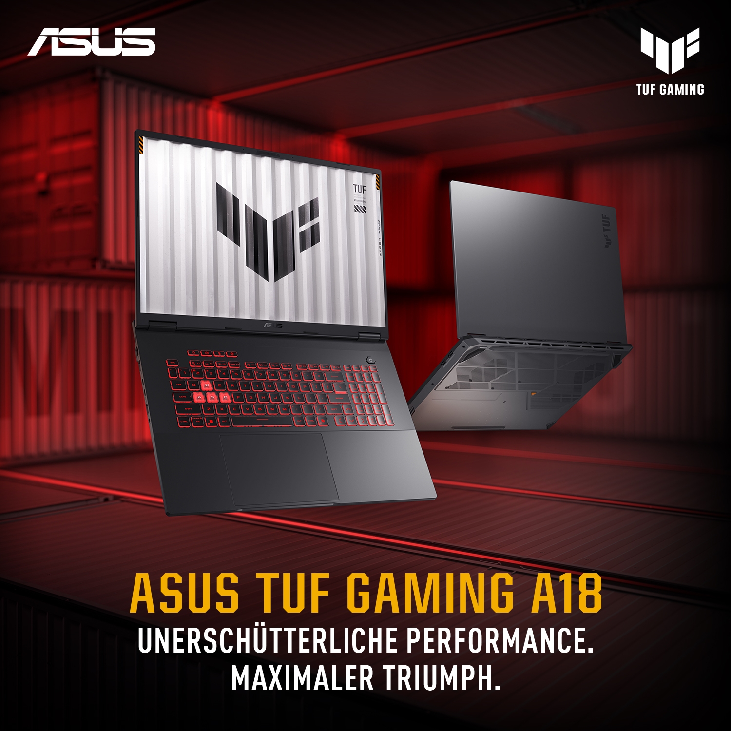 Asus Gaming-Notebook »TUF Gaming A18 R7 260 16 1 5050 FA808UH-S8023«, 45,7 cm, / 18 Zoll, AMD, Ryzen 7, GeForce RTX 5050, 1000 GB SSD