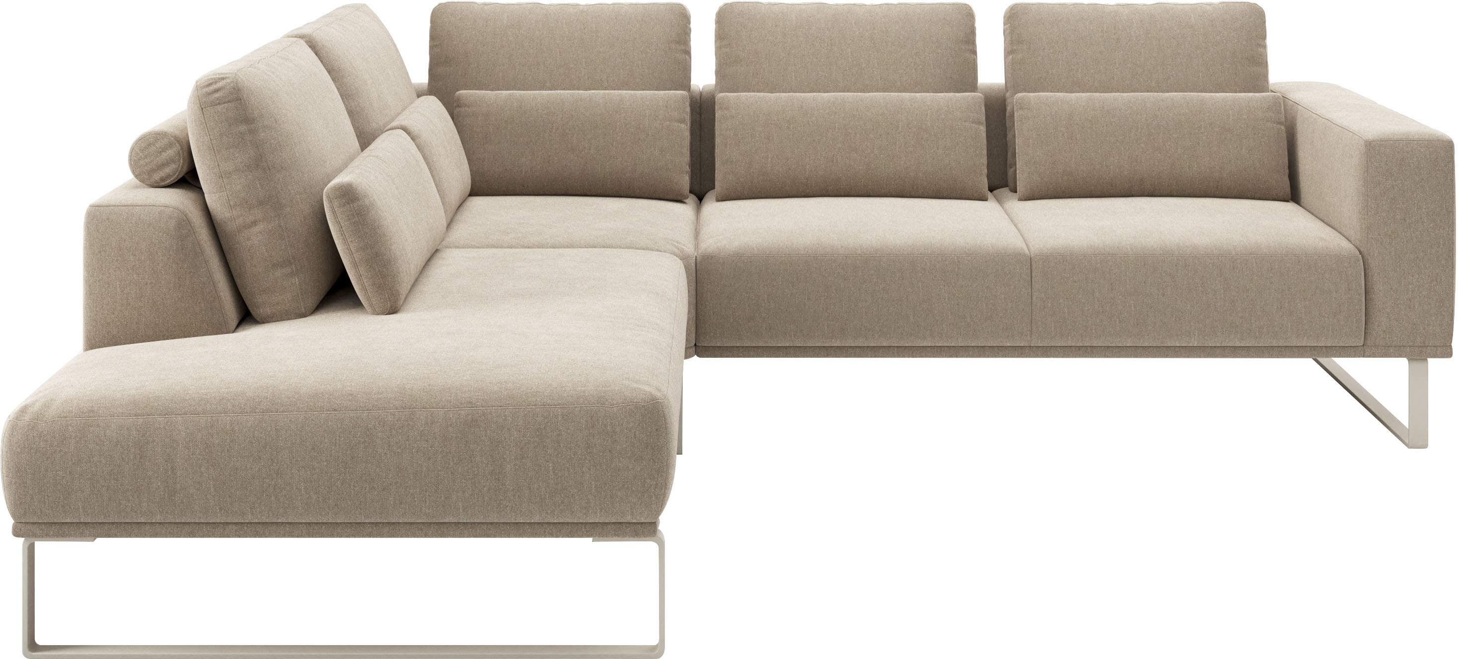 Musterring Ecksofa "JUSTB PM100, stilvoller Lounge-Komfort von Musterring" Kollektion Bettina Zimmermann, optionaler Sitzvorzug & Fuß-Auswahl