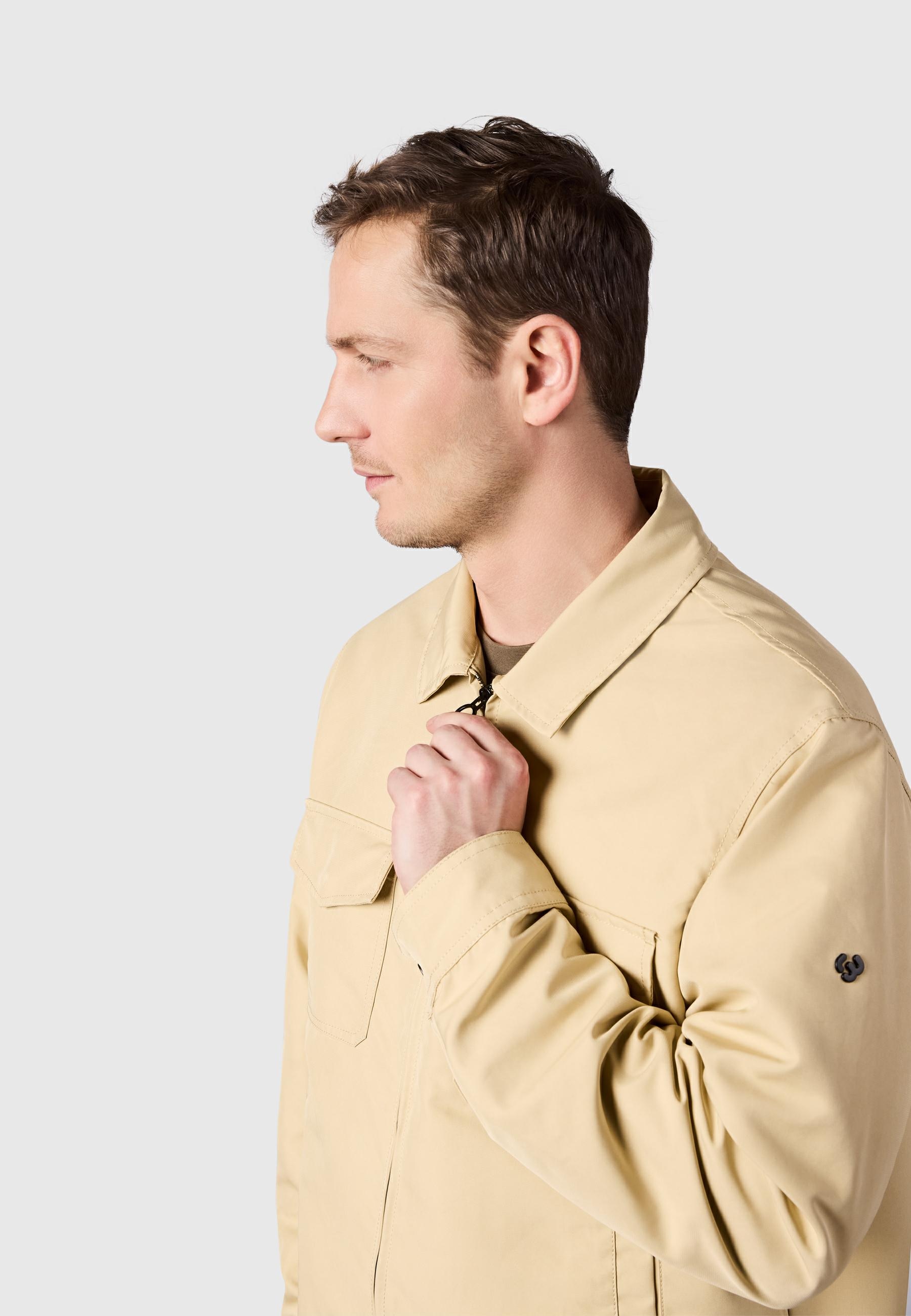 Ragwear Hemdjacke »Dyphner YOUMODO« ohne Kapuze Wasserabweisende Übergangsjacke mit Hemdkragen
