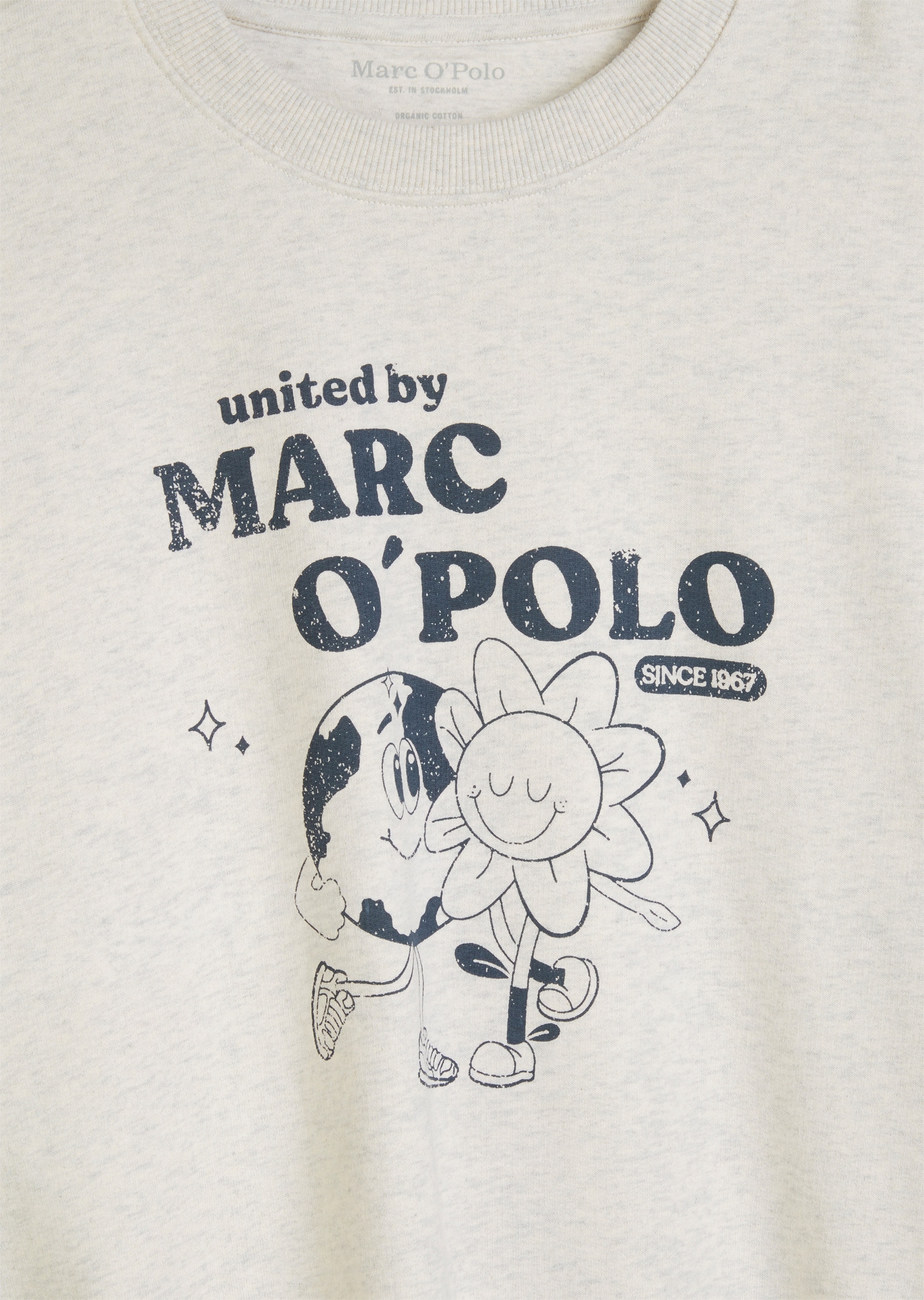 Marc O'Polo Sweatshirt »aus Bio-Baumwolle«