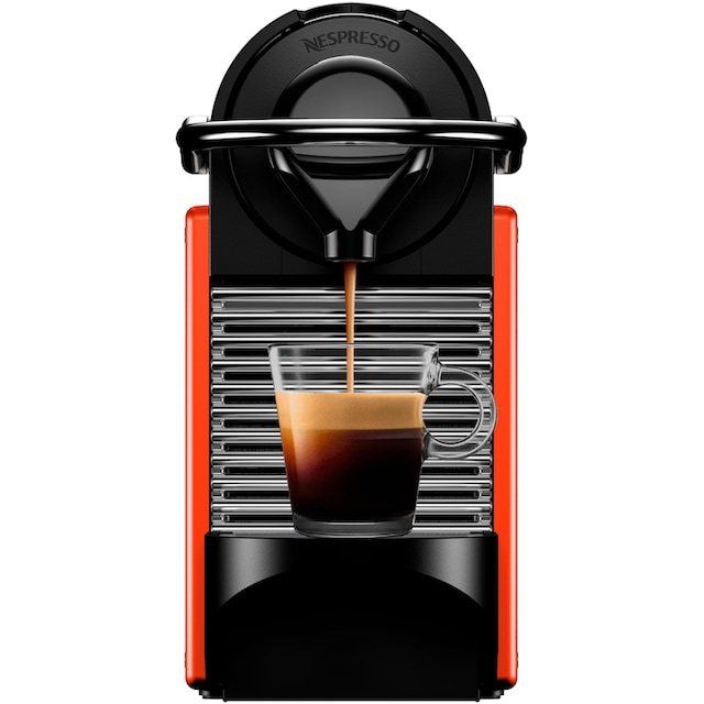 Nespresso Kapselmaschine »Pixie XN3045 von Krups, Red«, inkl.  Willkommenspaket mit 14 Kapseln auf Rechnung | BAUR