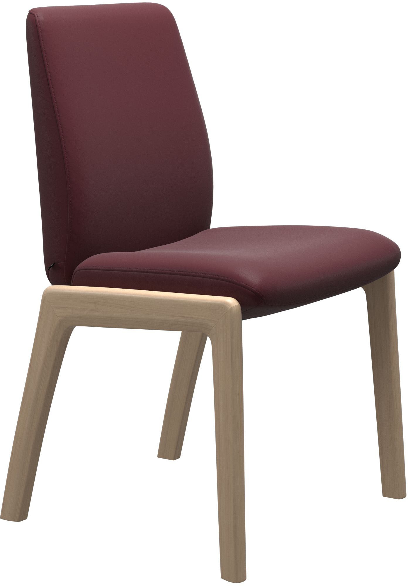 Thumbnail - Stressless Polsterstuhl "Laurel" () Low Back, Größe L, mit abgerundeten Beinen in Eiche natur