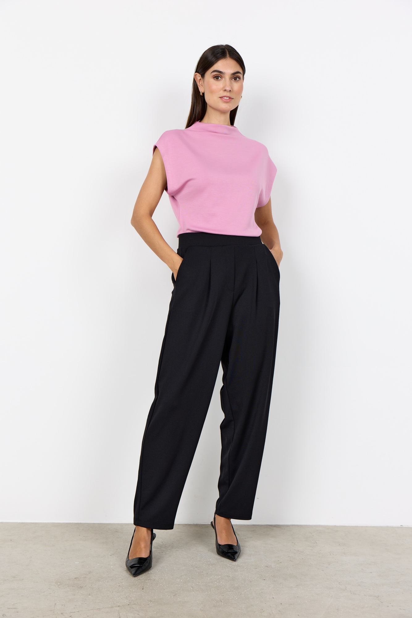soyaconcept Anzughose »SC-SIHAM 103«  Materialmix