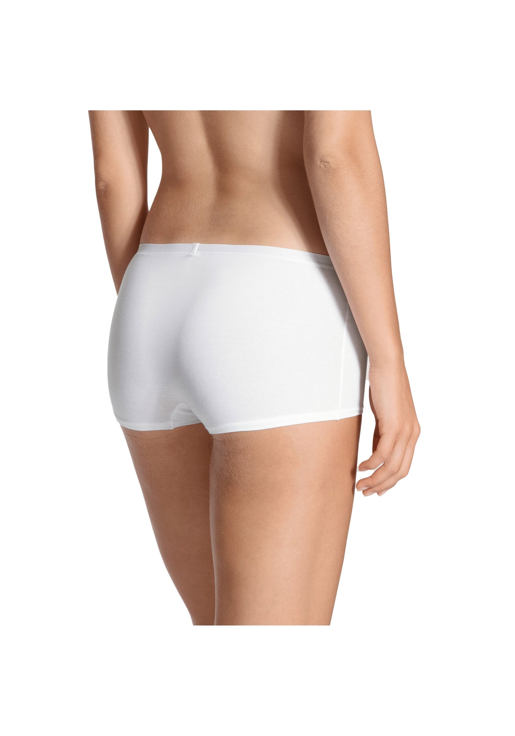 Slip CALIDA "Slip Panty-Slip Natural Comfort 1er Pack", Damen, Gr. 48-50, weiß, Obermaterial: 92% Baumwolle CO. 8% Elasthan EL., Unterhosen Slip 7