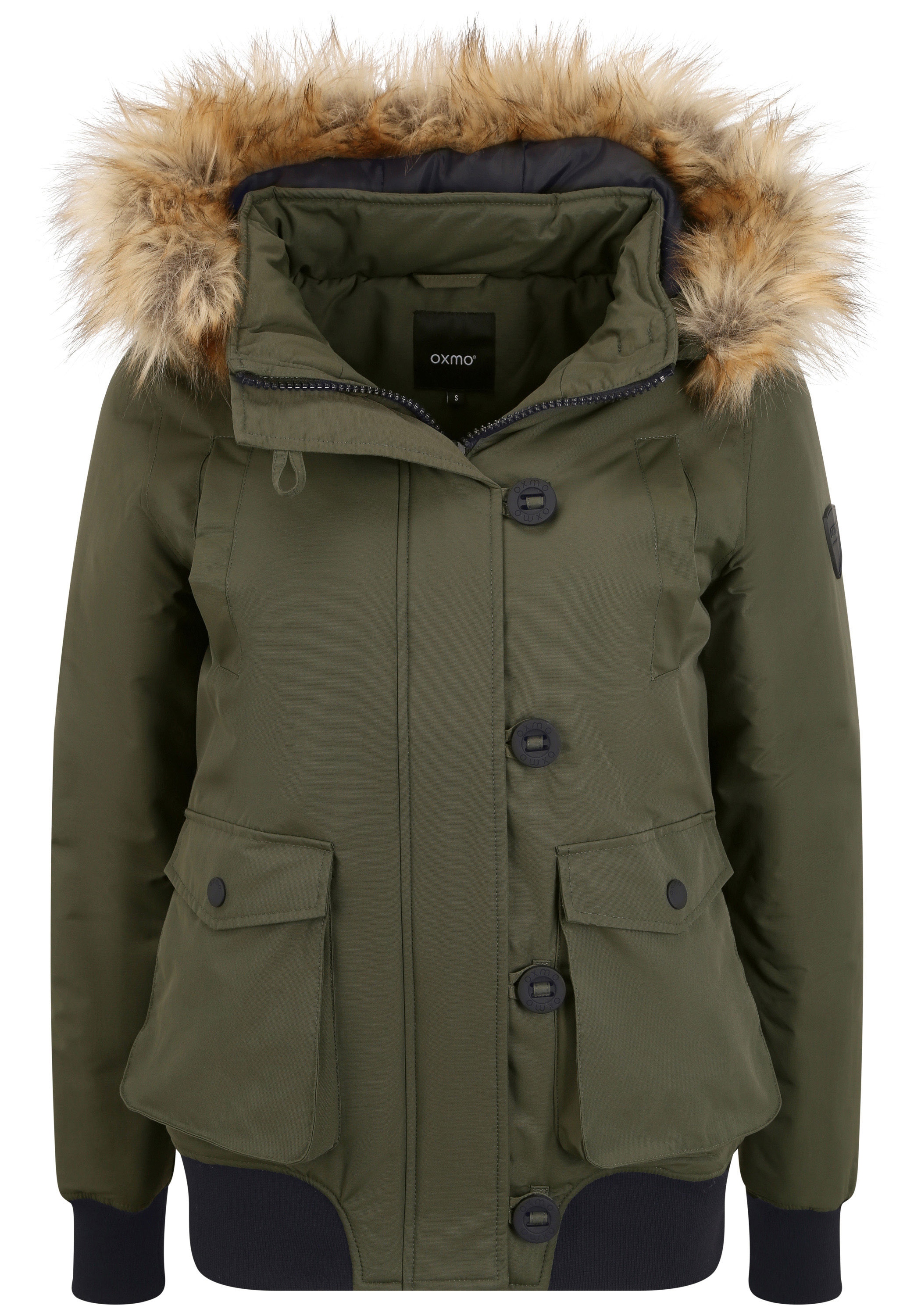 Winterjacke »Winterjacke OXAcila«, mit Kapuze