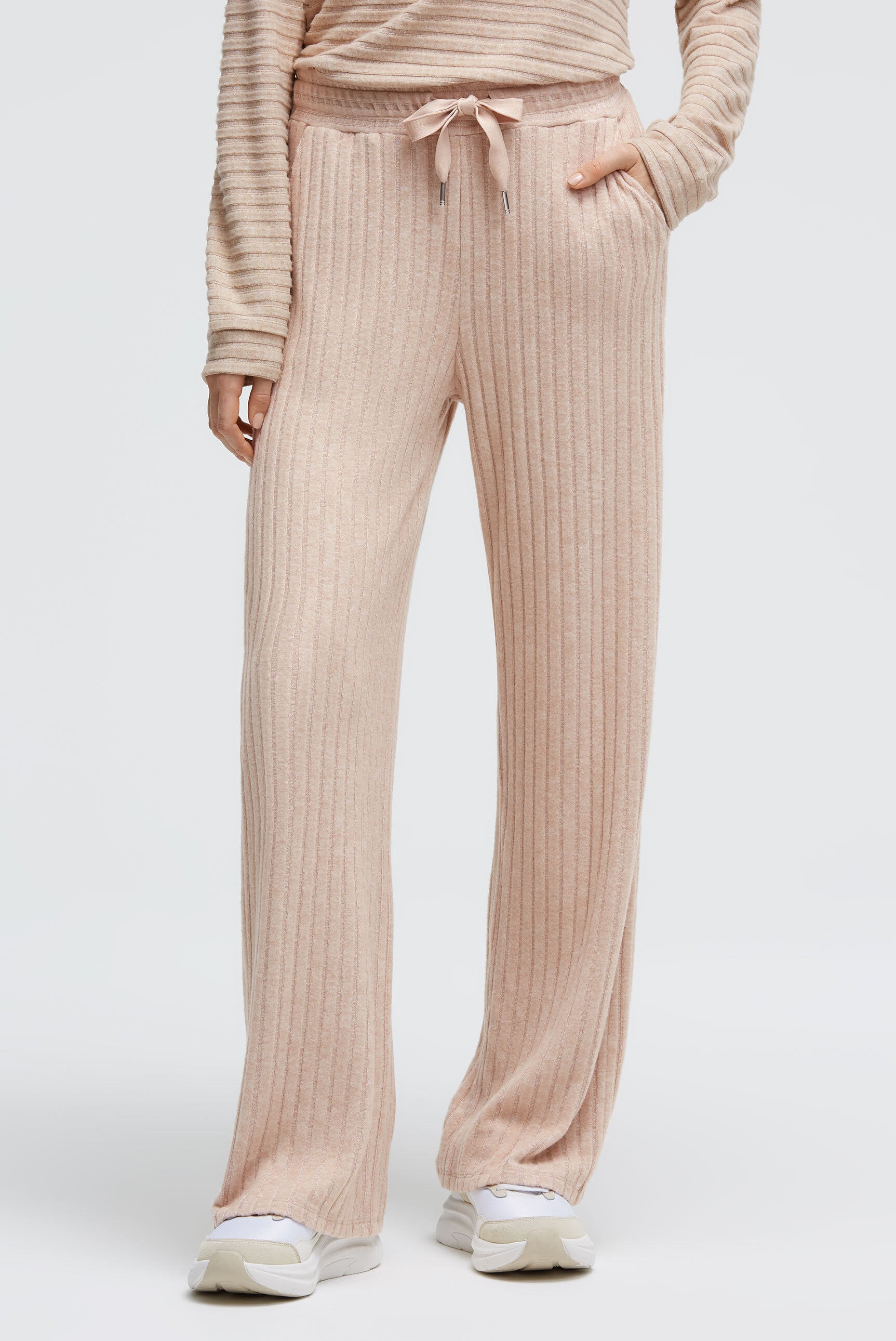 SOCCX Stoffhose mit Elastikbund und Kordel günstig online kaufen