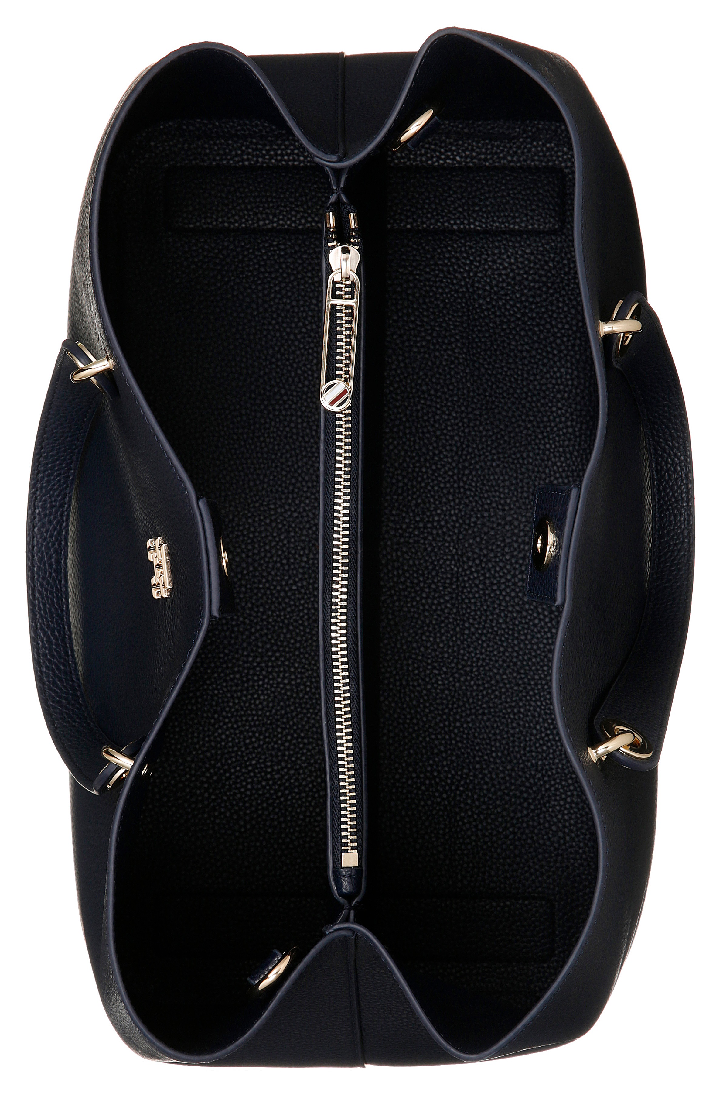 Thumbnail - Tommy Hilfiger Henkeltasche "TH EMBLEM SATCHEL", mit TH-Emblem vorne