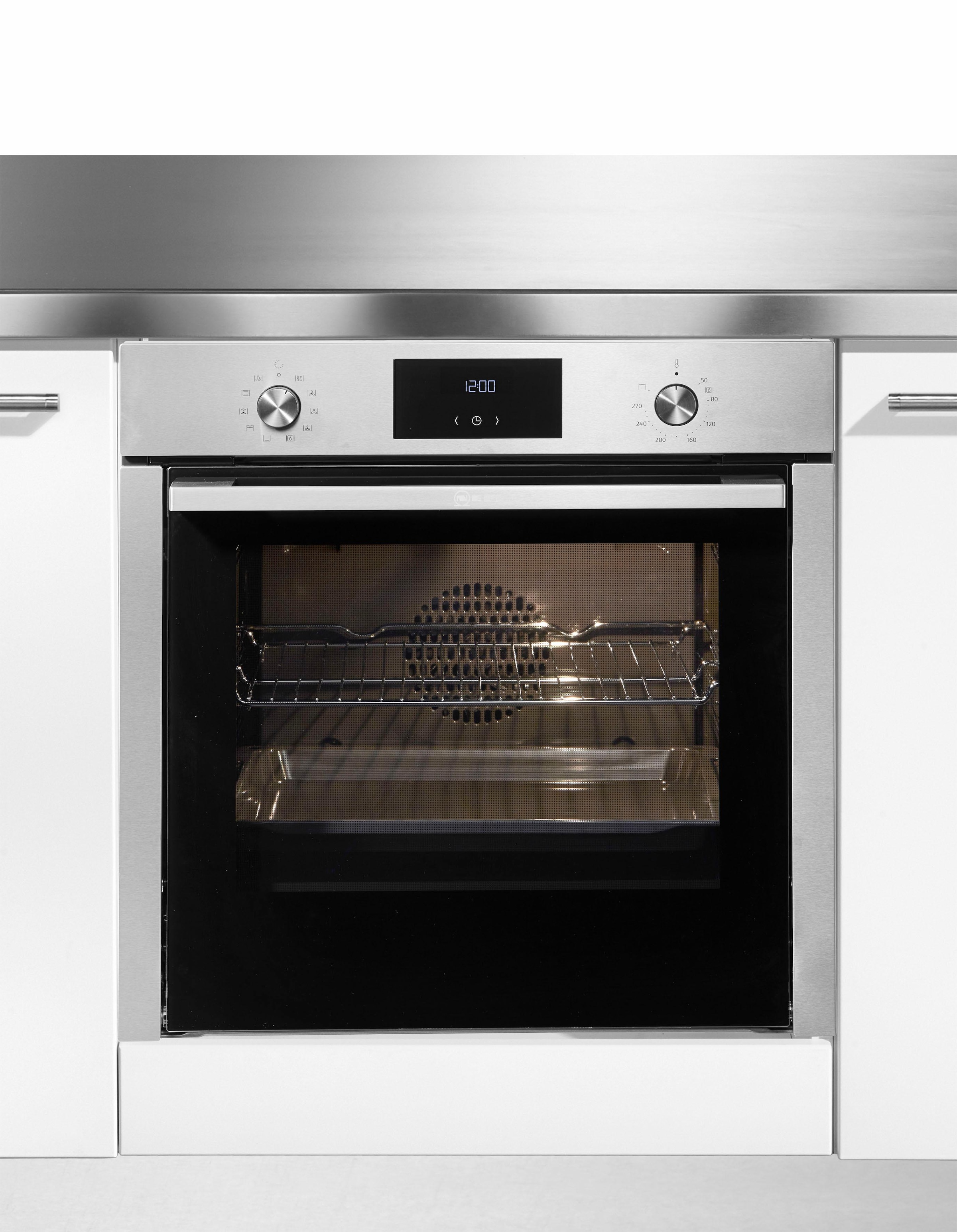 NEFF Einbaubackofen N 50 »B3CCE2AN0«, mit Teleskopauszug nachrüstbar, easyClean, mit Hide®