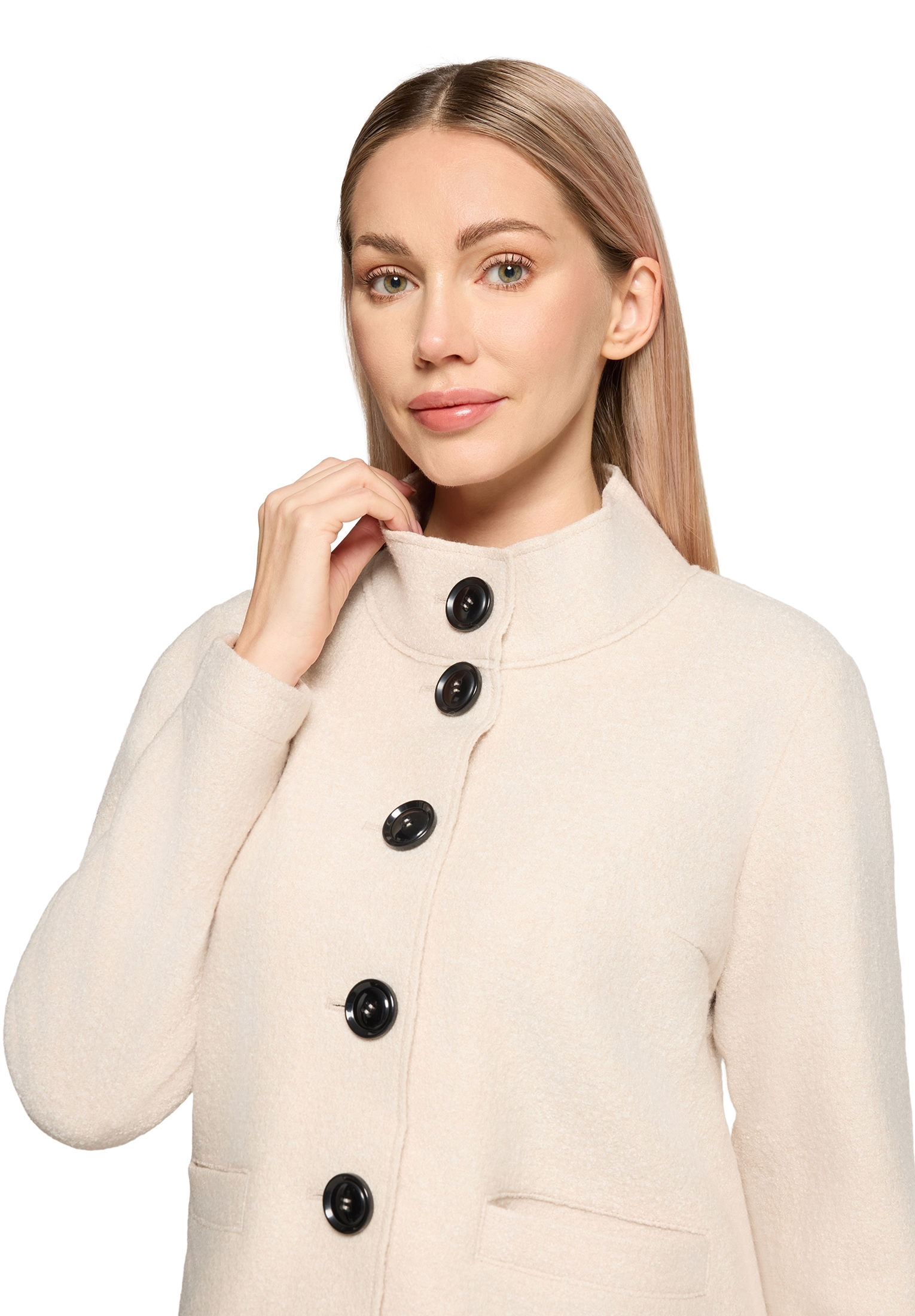 Betty Barclay Jackenblazer »Damen mit Stehkragen«, Muster
