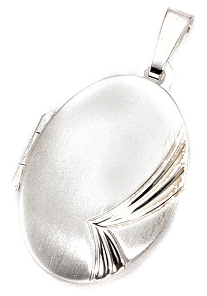 JOBO Medallionanhänger »Anhänger Medaillon oval«, 925 Silber