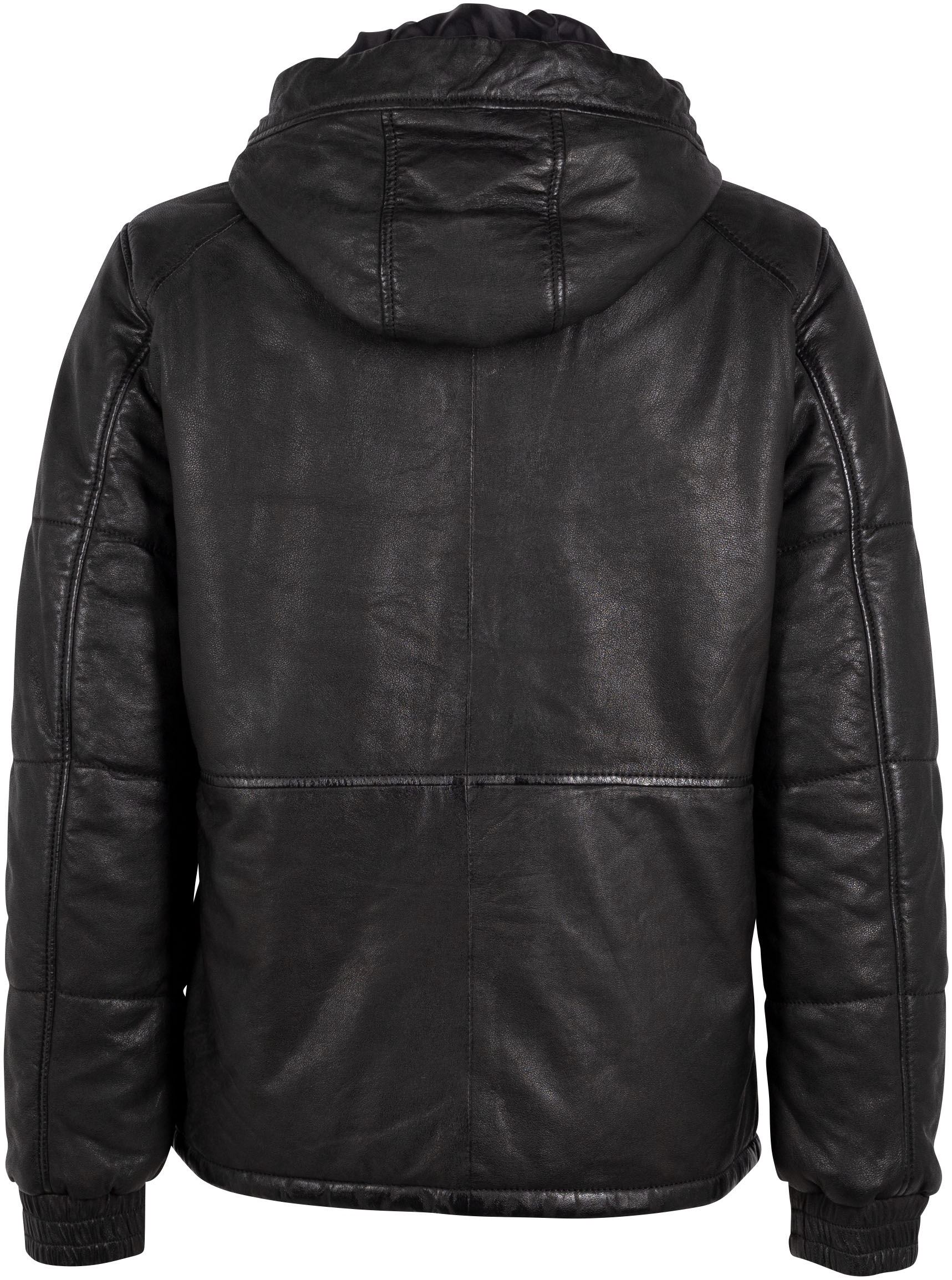 Mauritius Lederjacke "G2MAbito OS" mit Kapuze mit Kapuze, Reißverschluss, R günstig online kaufen