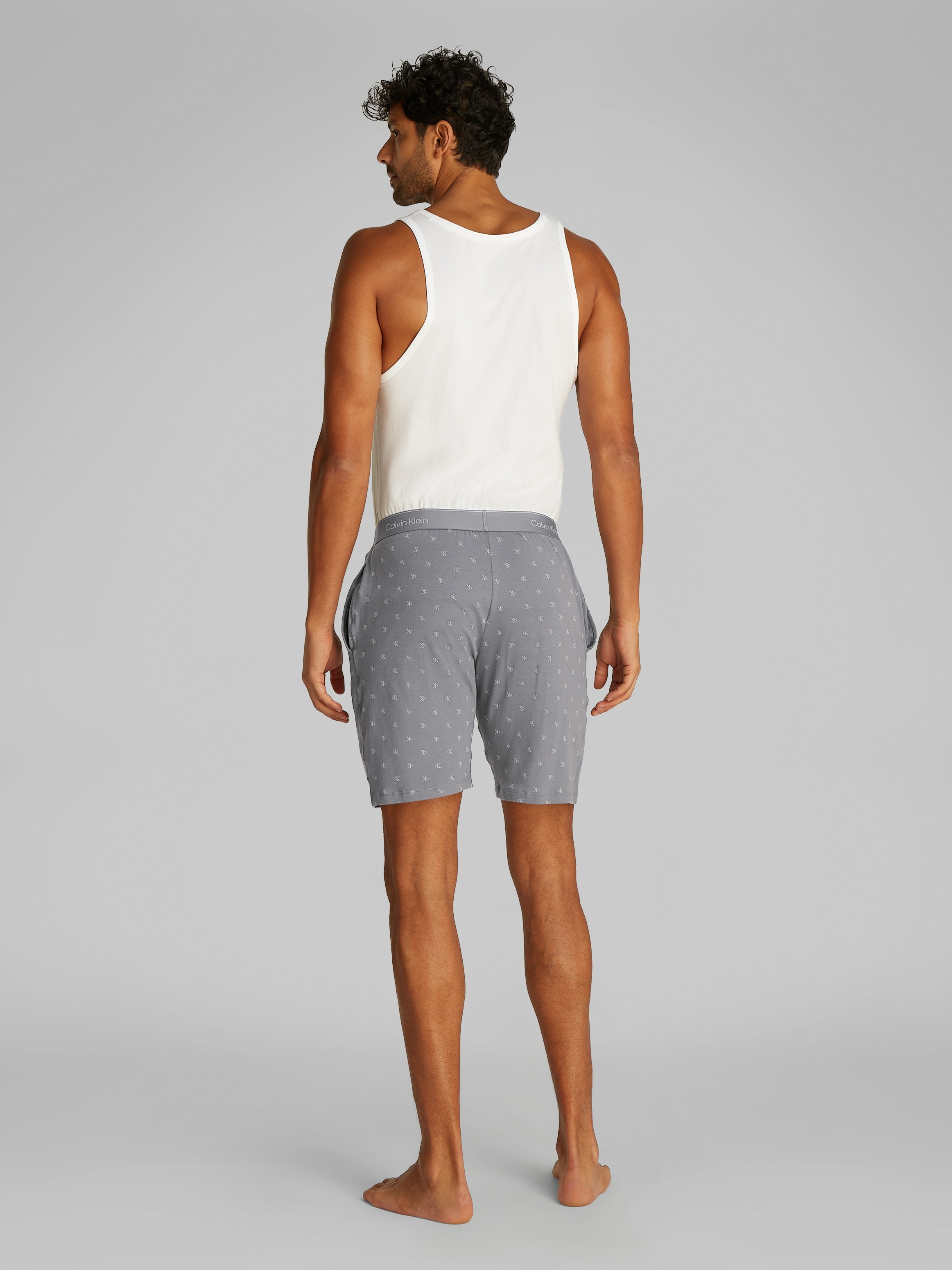 Calvin Klein Underwear Schlafshorts »SLEEP SHORT«, mit Logobund