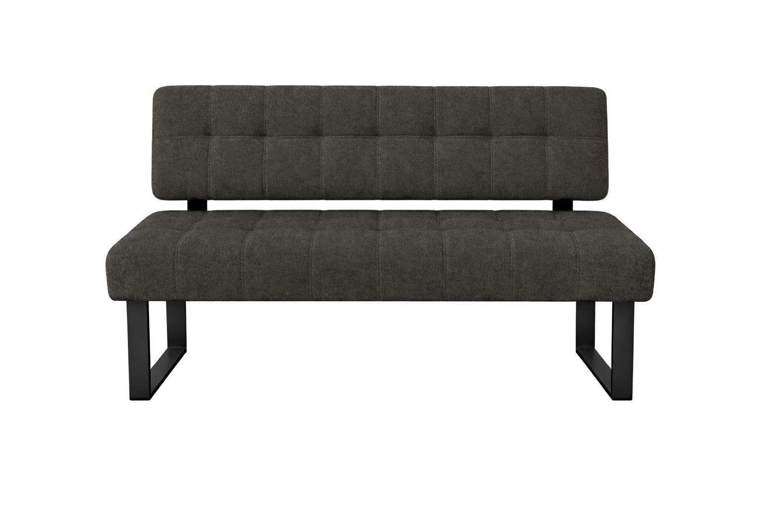 Home Affaire Mia Bench Brown/Black 141x64cm 3