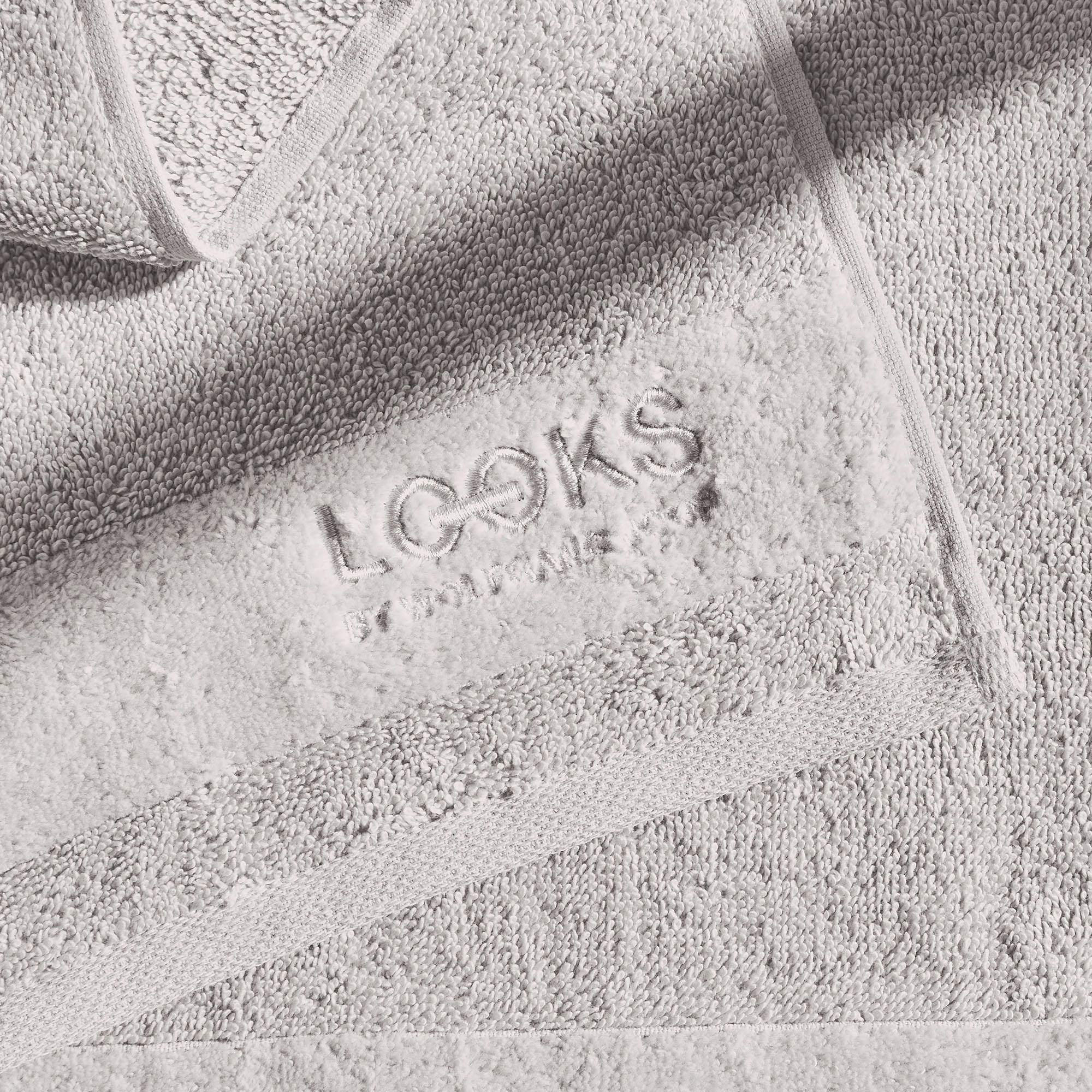 LOOKS by Wolfgang Joop Handtuch »LOOKS«, (1 St., Handtuch 50 x 100 cm), mit Logobestickung