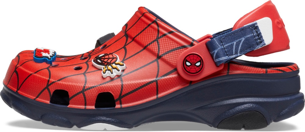 Crocs Clog »Spider Man All Terrain Clog K«, Hausschuh, Kindergartenschuh mit coolem Motiv