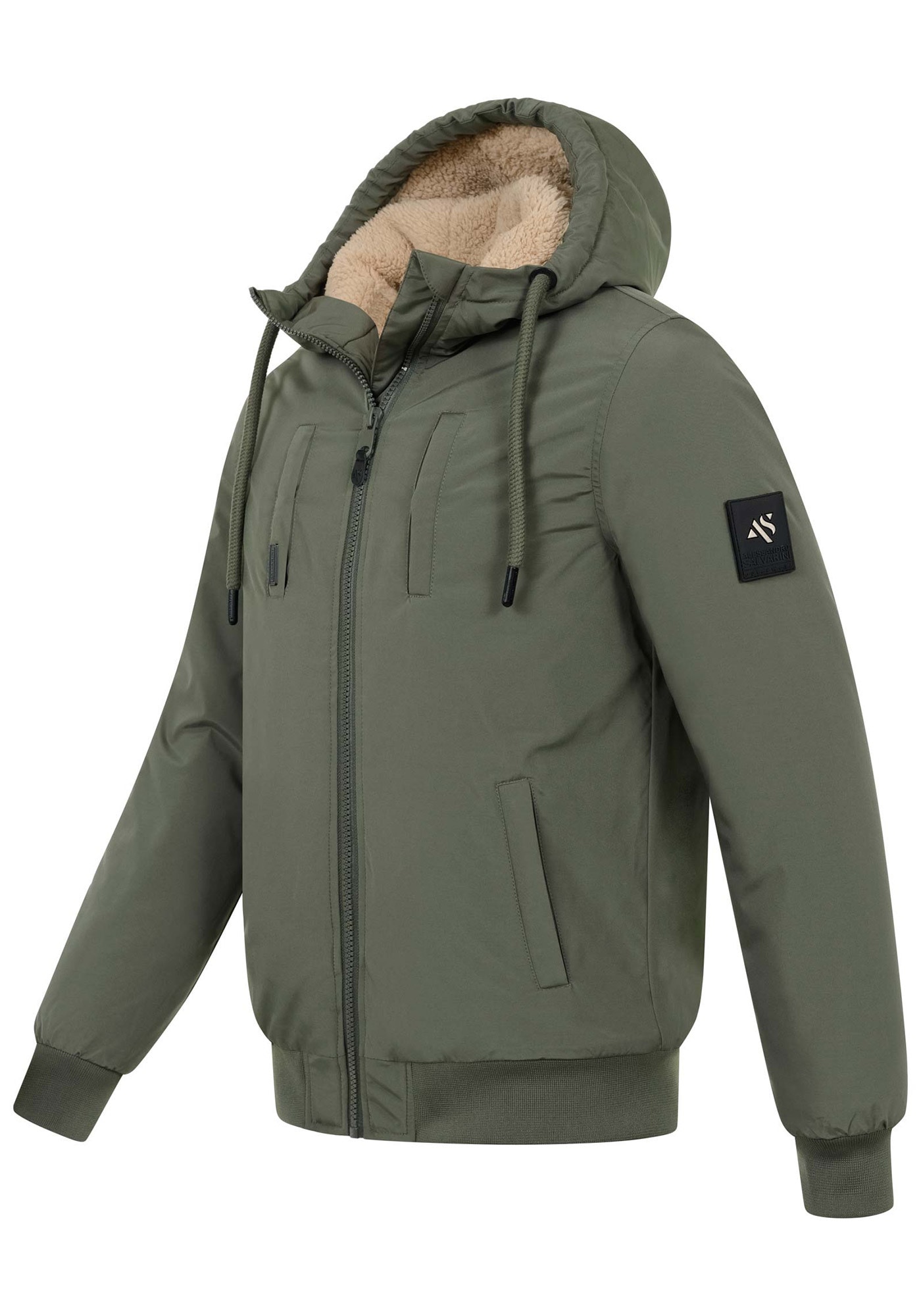 Alessandro Salvarini Winterjacke »ASPedro« innen mit warmem Teddyfell