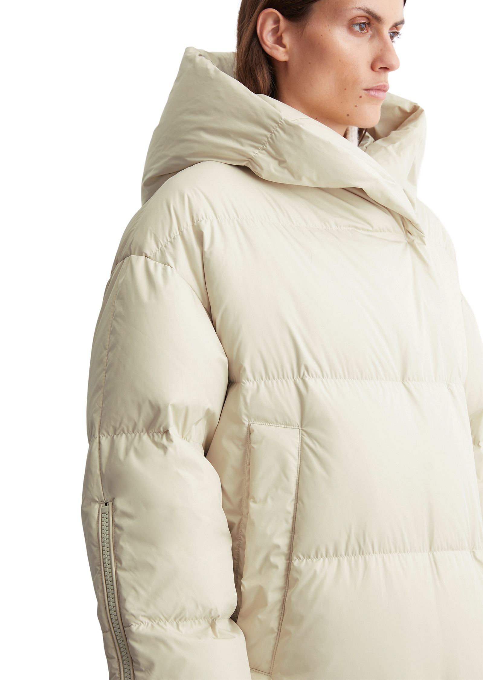 Marc O'Polo Daunenmantel »in Wrap-Optik«