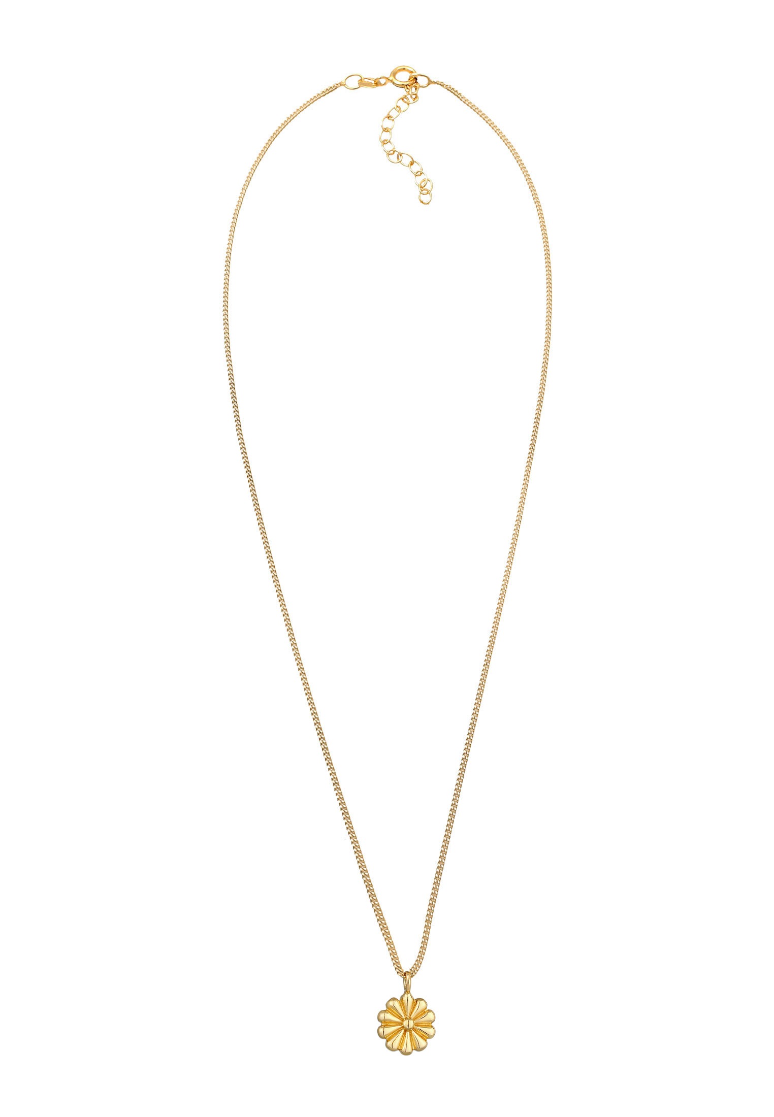 Elli Kette mit Anhänger »Blume Flower Floral 925 Silber«