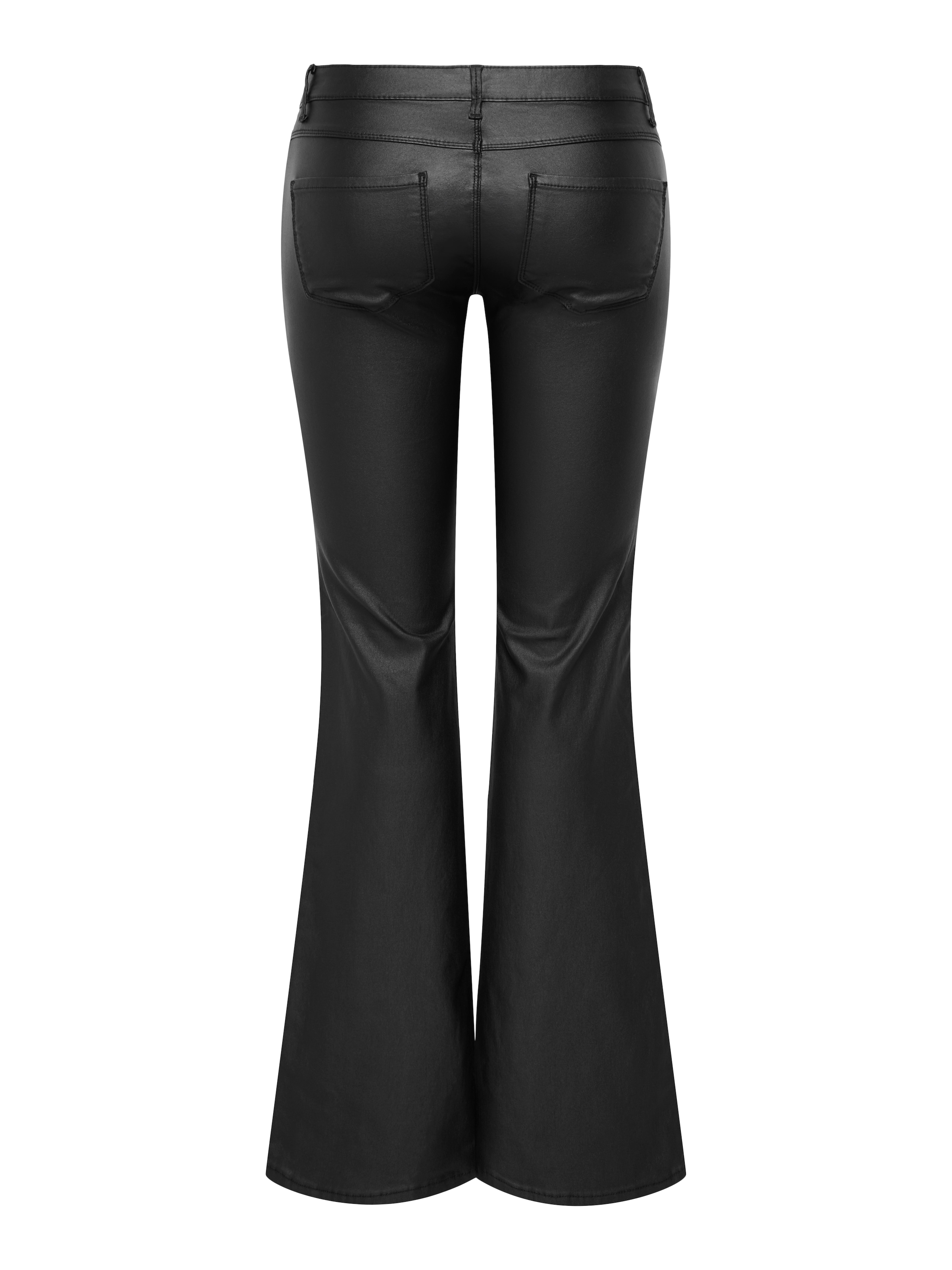 ONLY Bootcut-Jeans »ONLHELLA LW RETRO FLARED PANT PNT« Viskosemischung, low waist