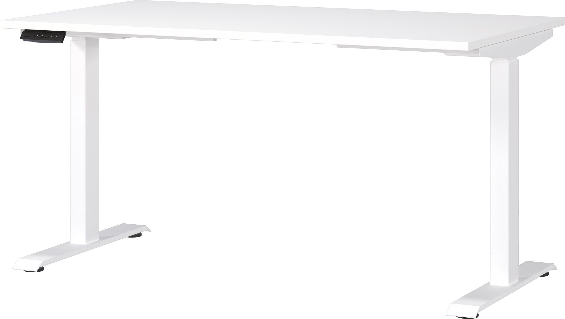 GERMANIA Schreibtisch »Mailand, elektrisch höhenverstellbar«, in Breitenvariante 120-180 cm, Made in Germany