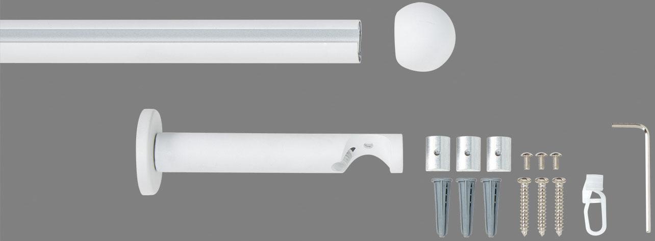 Good Life Innenlaufschiene "Bola" Ø 20 mm 1 läufig-läufig Fixmaß günstig online kaufen