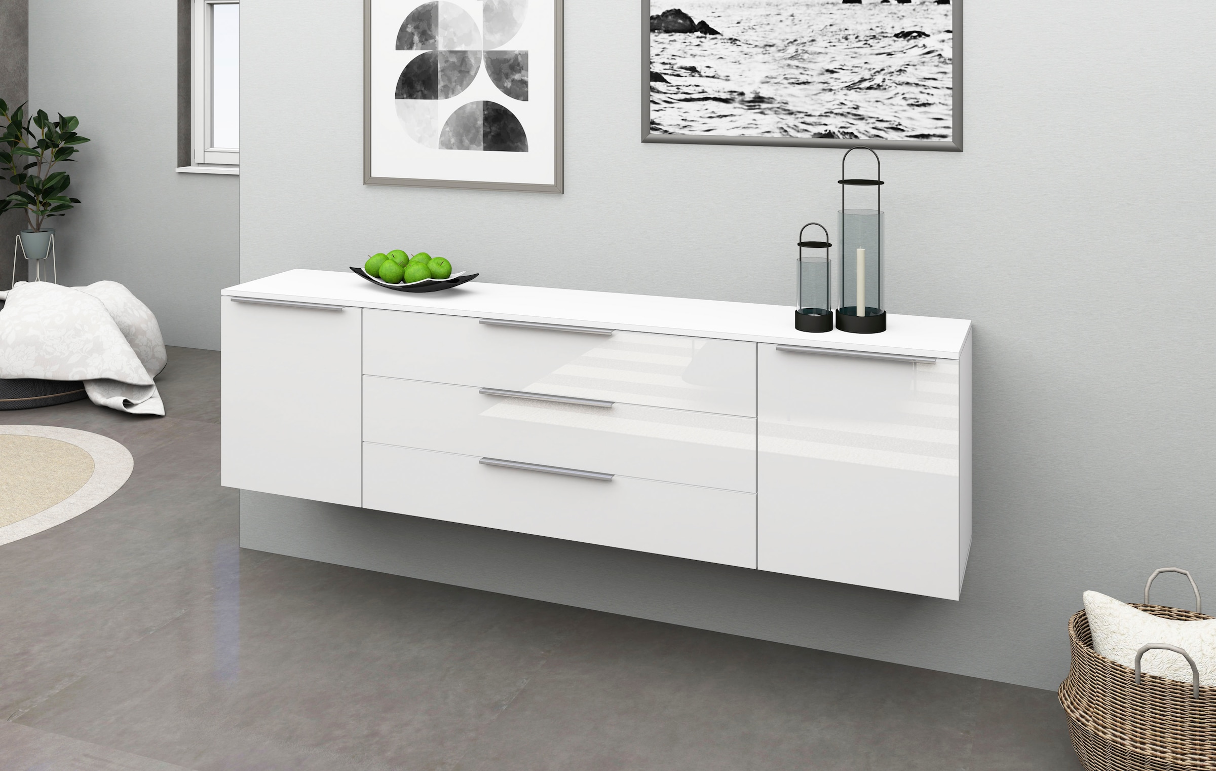 borchardt Möbel Sideboard »Oliva«, Breite 166 oder 200 cm
